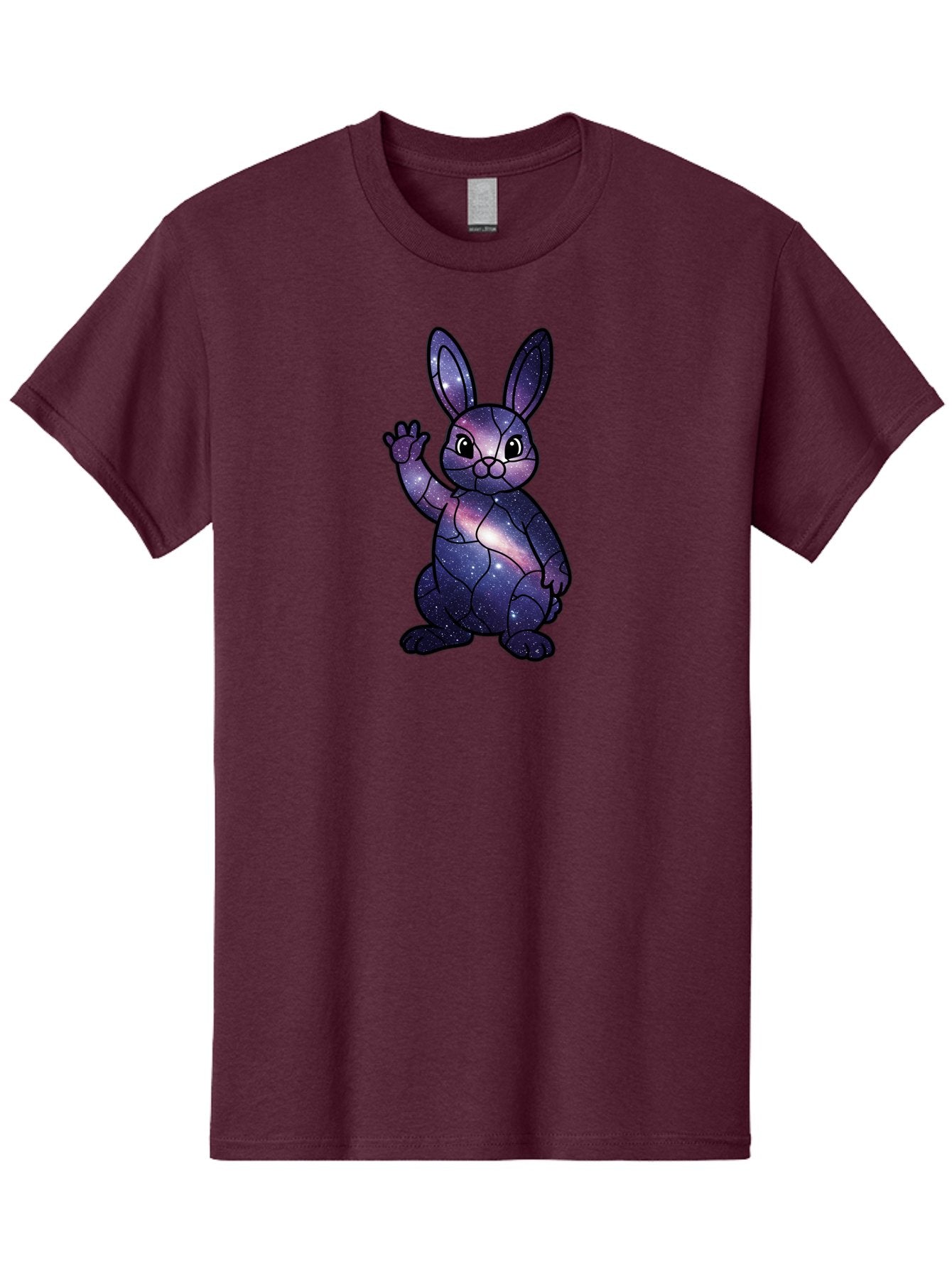 Galaxy-Bunny-1 Men'S Graphic Tee, 100% Cotton, Comfortable Casual Summer Wear, Machine Washable, Vintage Camera, Old Camera, Antique Camera, Black Camera, Classic Photography, Photography Equipment, Nostalgic Device, Film Camera, Camera Art Bai013 9