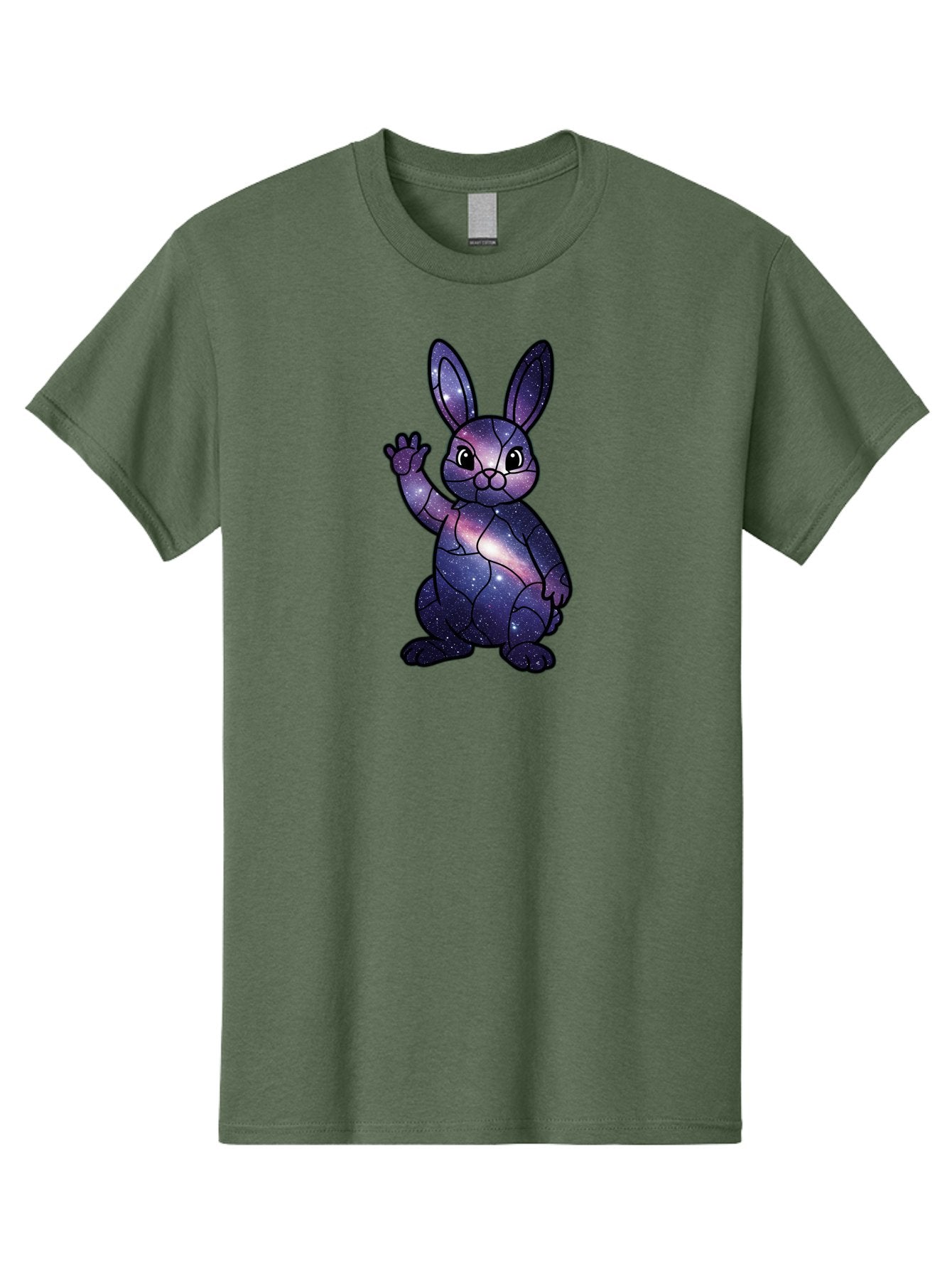 Galaxy-Bunny-1 Men'S Graphic Tee, 100% Cotton, Comfortable Casual Summer Wear, Machine Washable, Vintage Camera, Old Camera, Antique Camera, Black Camera, Classic Photography, Photography Equipment, Nostalgic Device, Film Camera, Camera Art Bai013 8
