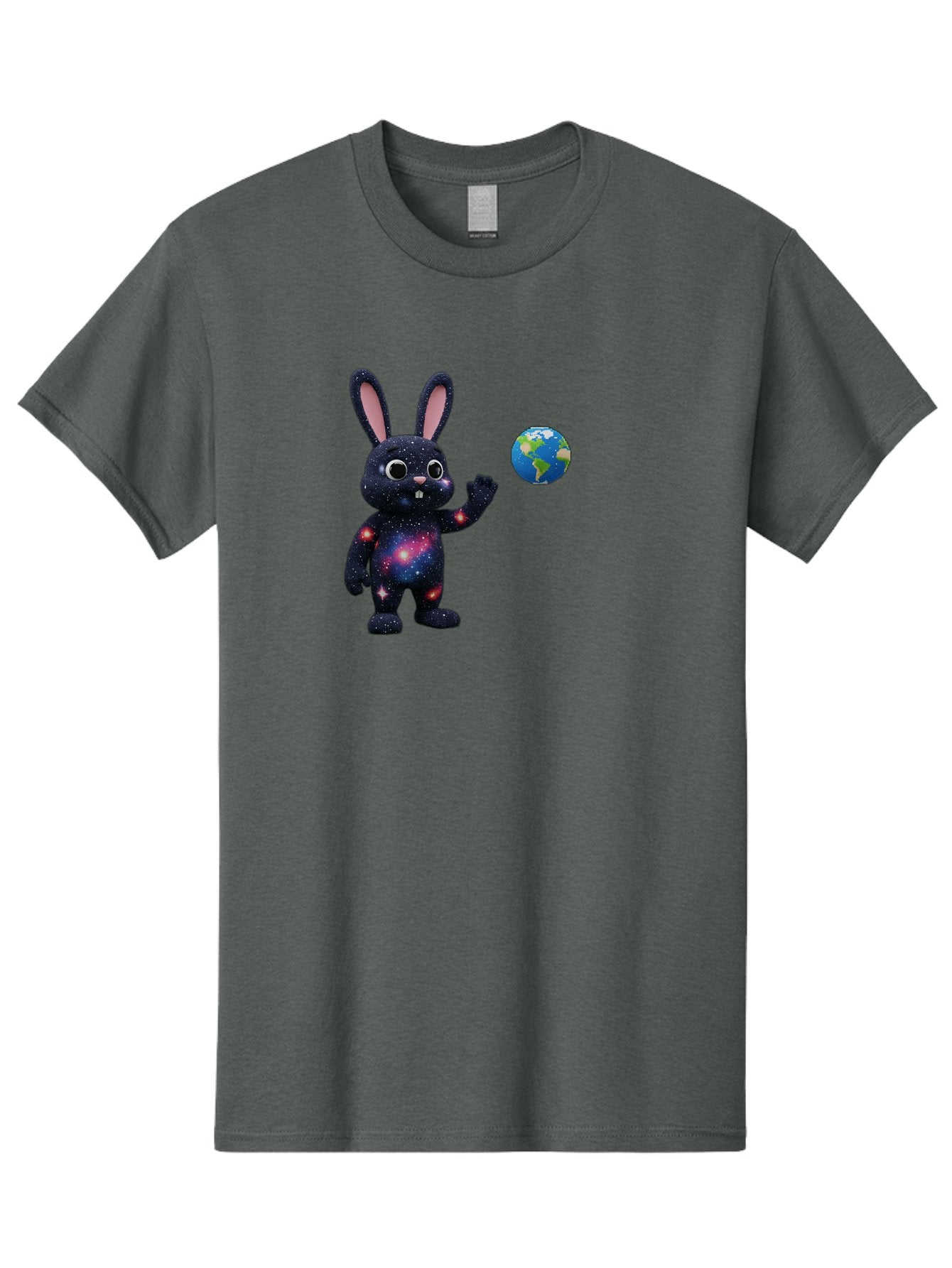 Galaxy-Bunny-2 Men'S Graphic Tee, 100% Cotton, Comfortable Casual Summer Wear, Machine Washable, Vintage Camera, Old Camera, Antique Camera, Black Camera, Classic Photography, Photography Equipment, Nostalgic Device, Film Camera, Camera Art Bai014 12