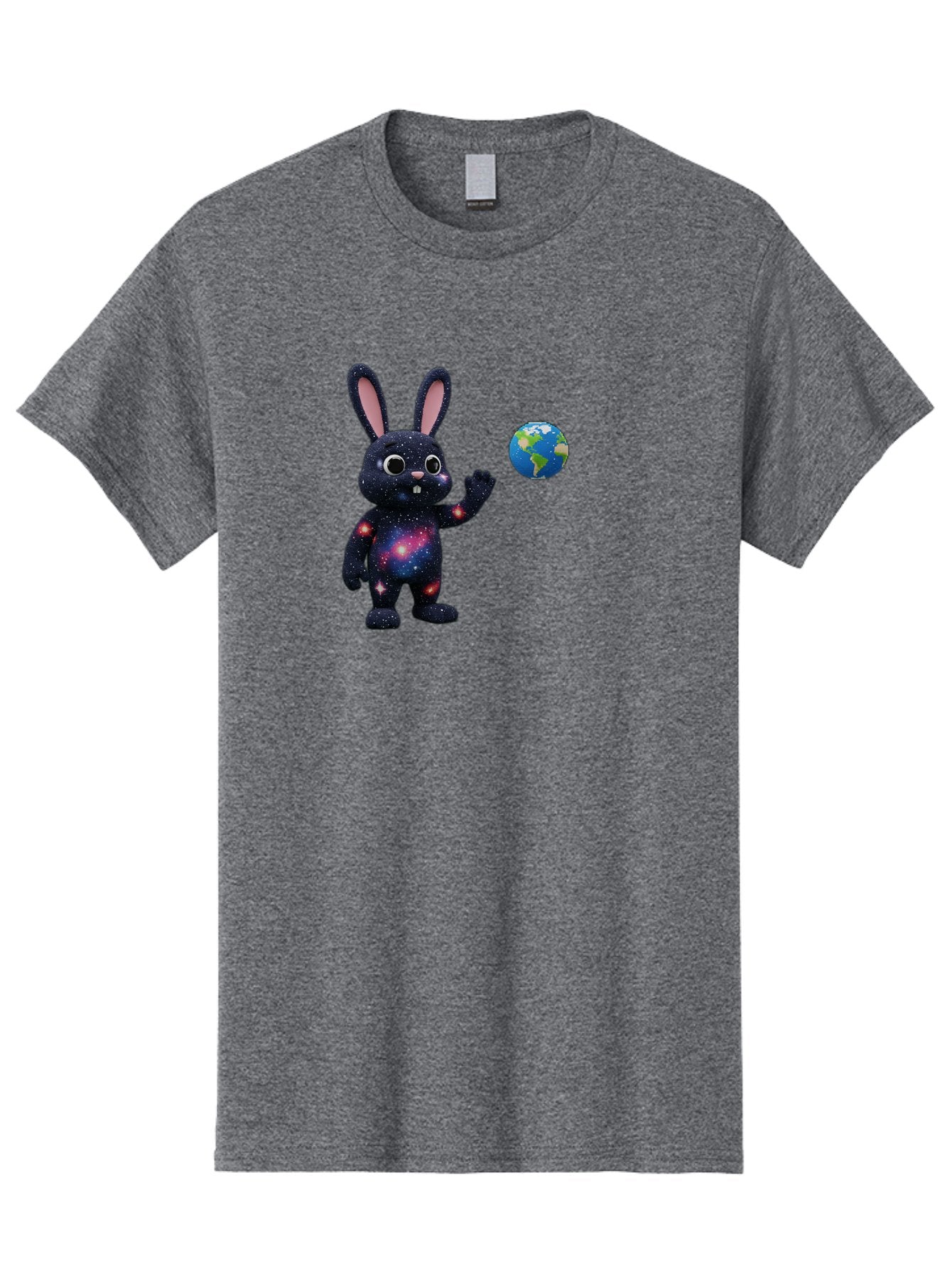 Galaxy-Bunny-2 Men'S Graphic Tee, 100% Cotton, Comfortable Casual Summer Wear, Machine Washable, Vintage Camera, Old Camera, Antique Camera, Black Camera, Classic Photography, Photography Equipment, Nostalgic Device, Film Camera, Camera Art Bai014 4