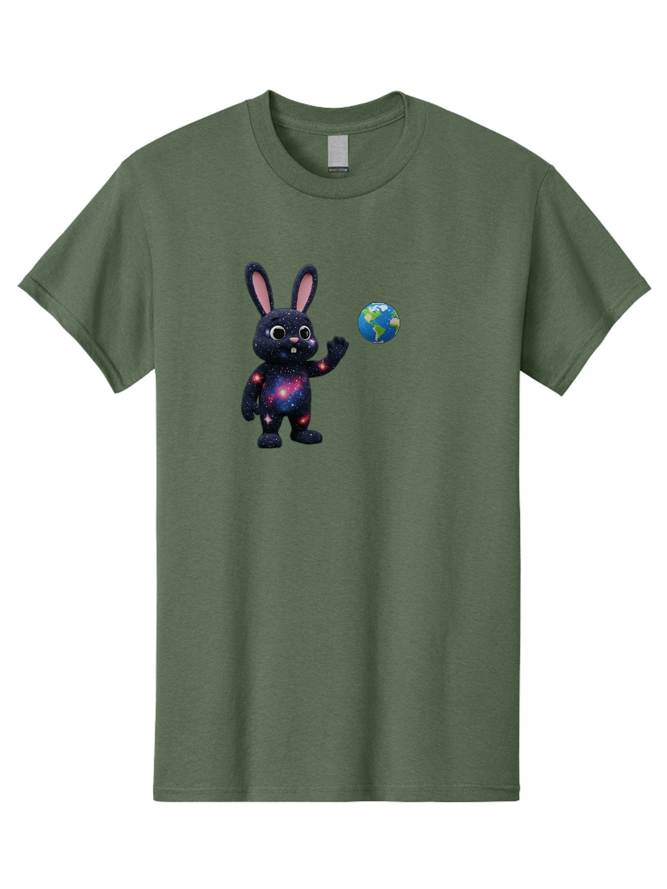 Galaxy-Bunny-2 Men'S Graphic Tee, 100% Cotton, Comfortable Casual Summer Wear, Machine Washable, Vintage Camera, Old Camera, Antique Camera, Black Camera, Classic Photography, Photography Equipment, Nostalgic Device, Film Camera, Camera Art Bai014 11