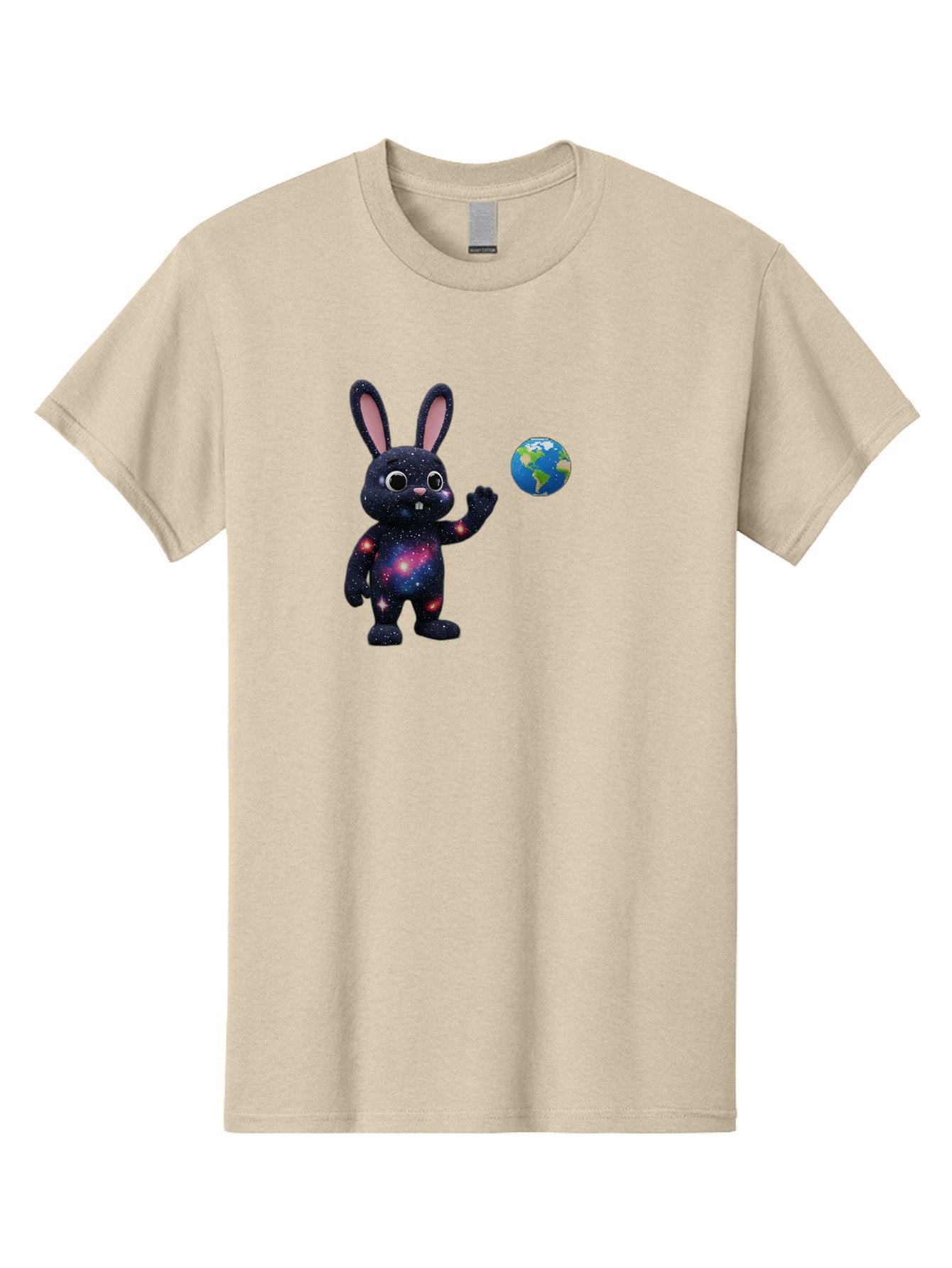 Galaxy-Bunny-2 Men'S Graphic Tee, 100% Cotton, Comfortable Casual Summer Wear, Machine Washable, Vintage Camera, Old Camera, Antique Camera, Black Camera, Classic Photography, Photography Equipment, Nostalgic Device, Film Camera, Camera Art Bai014 10