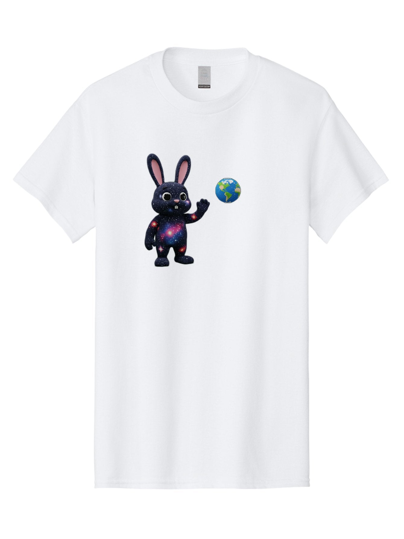 Galaxy-Bunny-2 Men'S Graphic Tee, 100% Cotton, Comfortable Casual Summer Wear, Machine Washable, Vintage Camera, Old Camera, Antique Camera, Black Camera, Classic Photography, Photography Equipment, Nostalgic Device, Film Camera, Camera Art Bai014 13