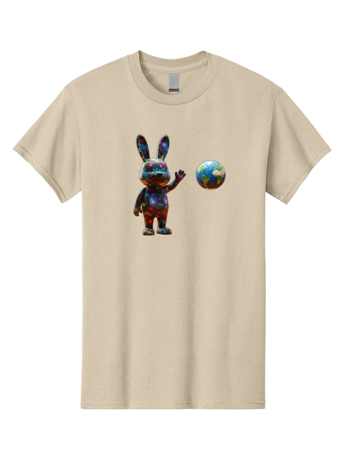 Galaxy-Bunny-3 Men'S Graphic Tee, 100% Cotton, Comfortable Casual Summer Wear, Machine Washable, Vintage Camera, Old Camera, Antique Camera, Black Camera, Classic Photography, Photography Equipment, Nostalgic Device, Film Camera, Camera Art Bai015 7