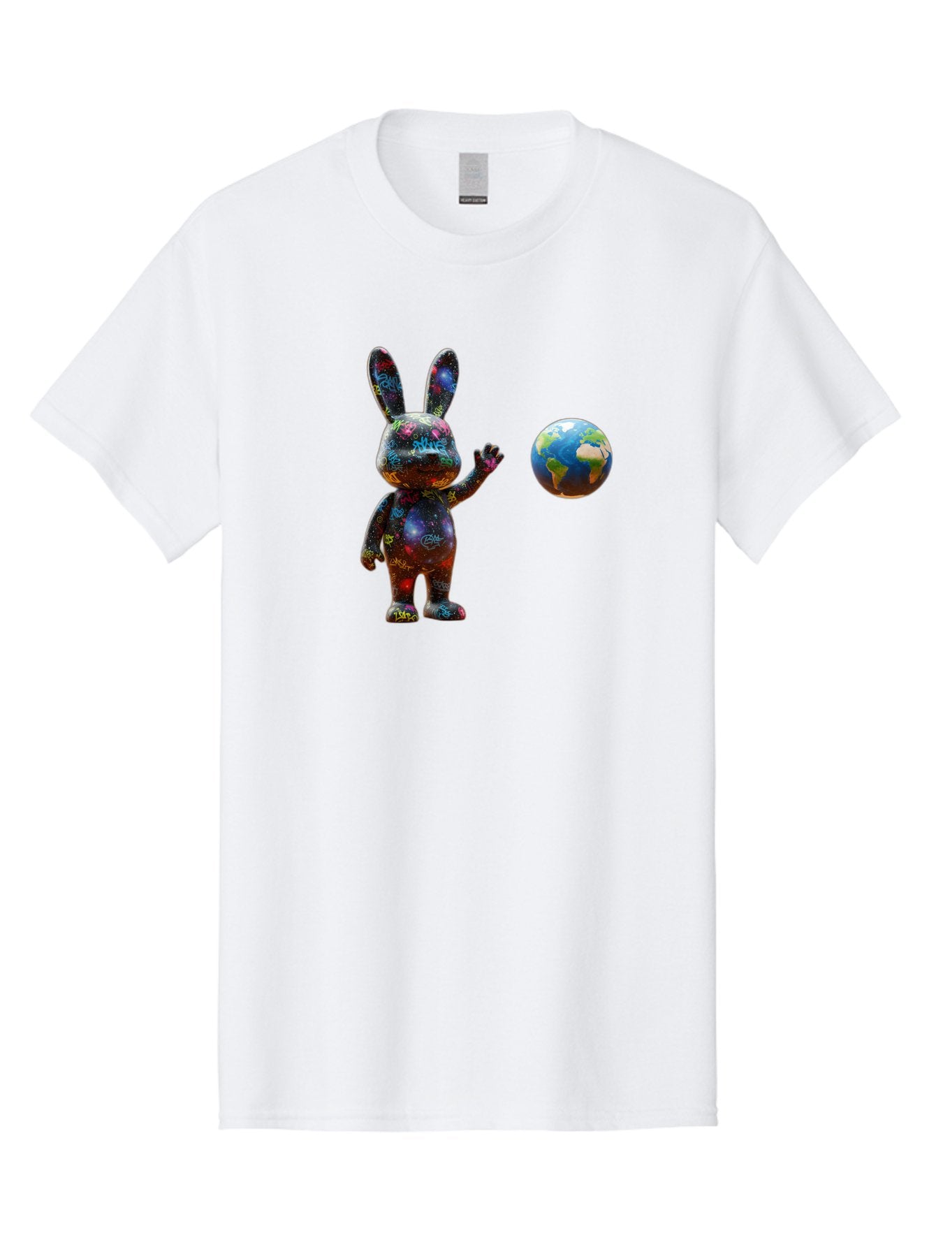 Galaxy-Bunny-3 Men'S Graphic Tee, 100% Cotton, Comfortable Casual Summer Wear, Machine Washable, Vintage Camera, Old Camera, Antique Camera, Black Camera, Classic Photography, Photography Equipment, Nostalgic Device, Film Camera, Camera Art Bai015 14
