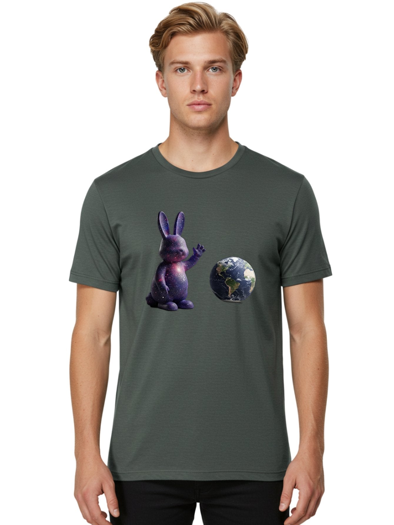 Galaxy-Bunny-6 Men'S Graphic Tee, 100% Cotton, Comfortable Casual Summer Wear, Machine Washable, Vintage Camera, Old Camera, Antique Camera, Black Camera, Classic Photography, Photography Equipment, Nostalgic Device, Film Camera, Camera Art Bai018 29