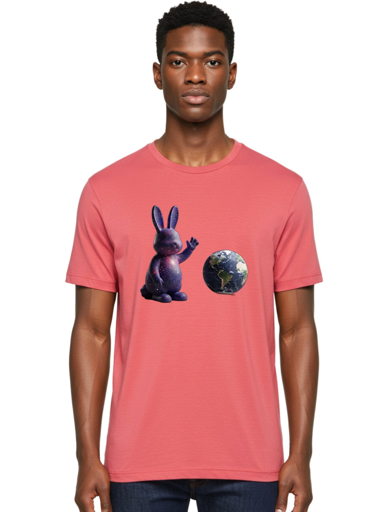 Galaxy-Bunny-6 Men'S Graphic Tee, 100% Cotton, Comfortable Casual Summer Wear, Machine Washable, Vintage Camera, Old Camera, Antique Camera, Black Camera, Classic Photography, Photography Equipment, Nostalgic Device, Film Camera, Camera Art Bai018 16