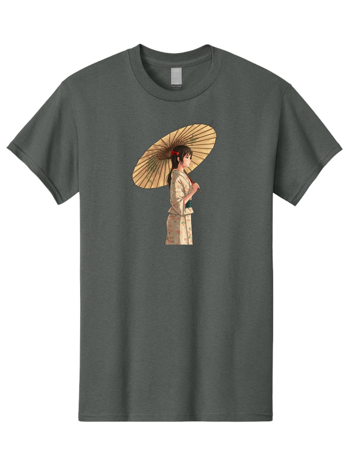 Geisha-With-Parasol Men'S Graphic Tee, 100% Cotton, Comfortable Casual Summer Wear, Machine Washable, Vintage Camera, Old Camera, Antique Camera, Black Camera, Classic Photography, Photography Equipment, Nostalgic Device, Film Camera, Bai023 8
