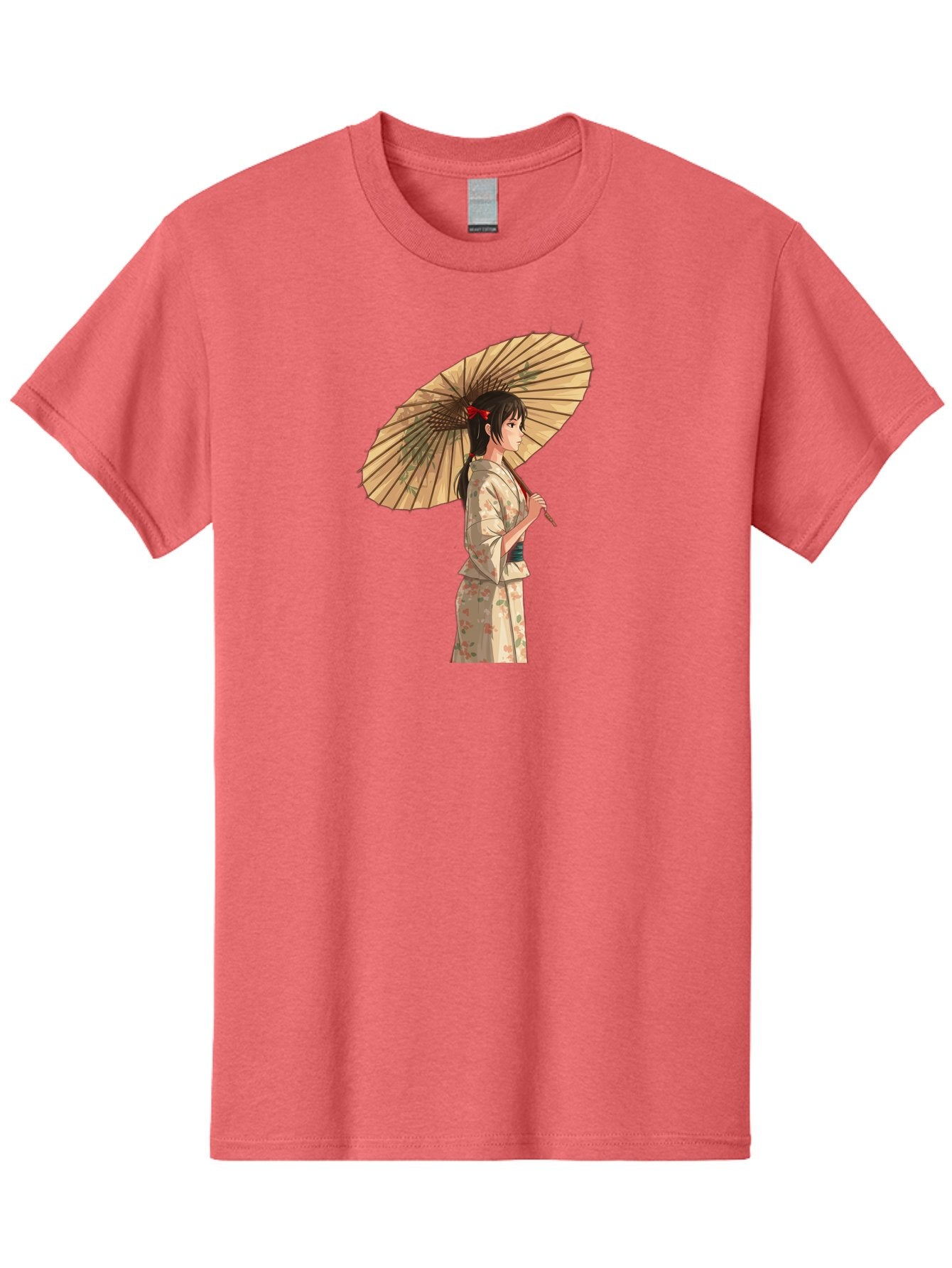 Geisha-With-Parasol Men'S Graphic Tee, 100% Cotton, Comfortable Casual Summer Wear, Machine Washable, Vintage Camera, Old Camera, Antique Camera, Black Camera, Classic Photography, Photography Equipment, Nostalgic Device, Film Camera, Bai023 11