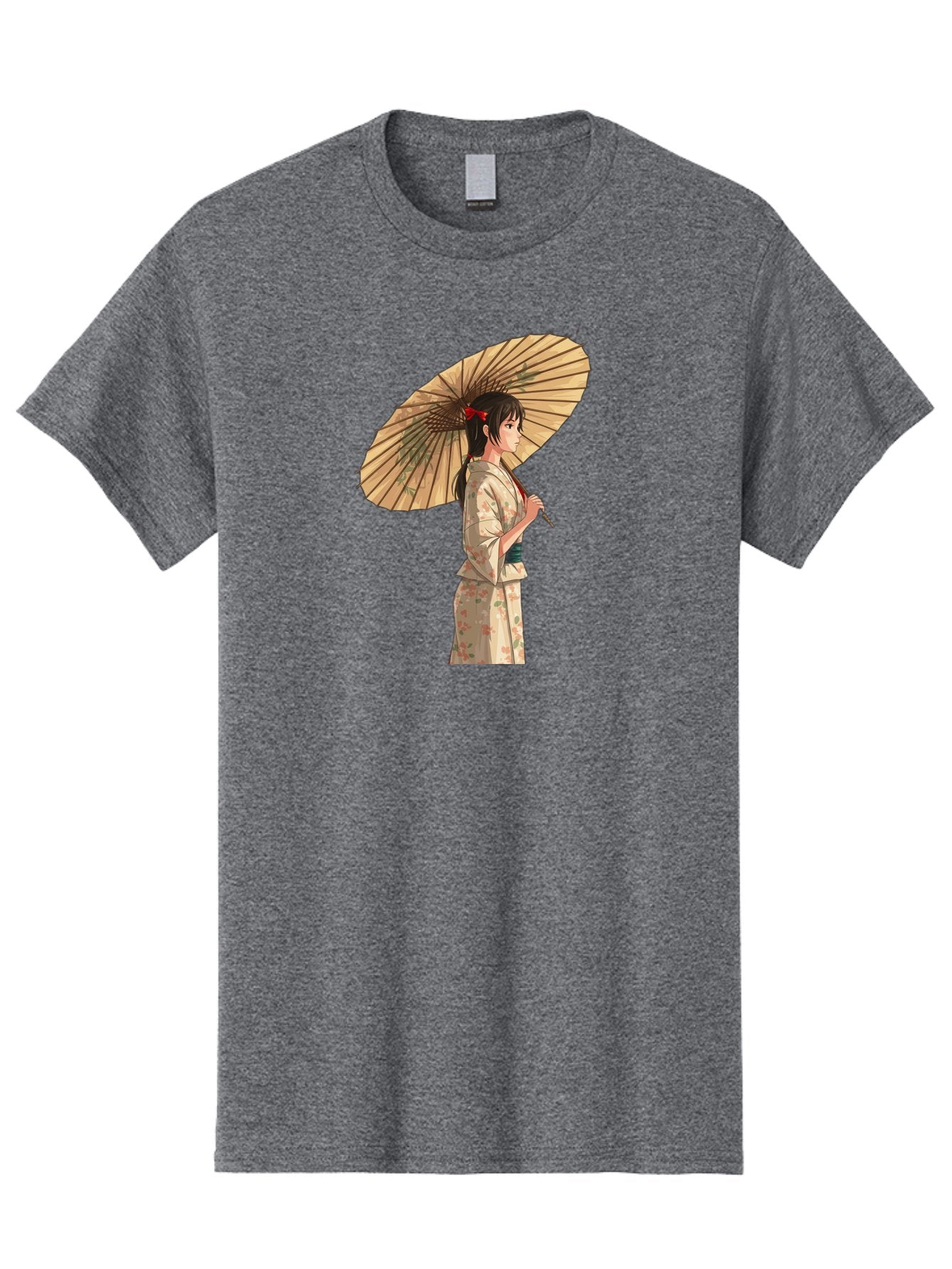 Geisha-With-Parasol Men'S Graphic Tee, 100% Cotton, Comfortable Casual Summer Wear, Machine Washable, Vintage Camera, Old Camera, Antique Camera, Black Camera, Classic Photography, Photography Equipment, Nostalgic Device, Film Camera, Bai023 5