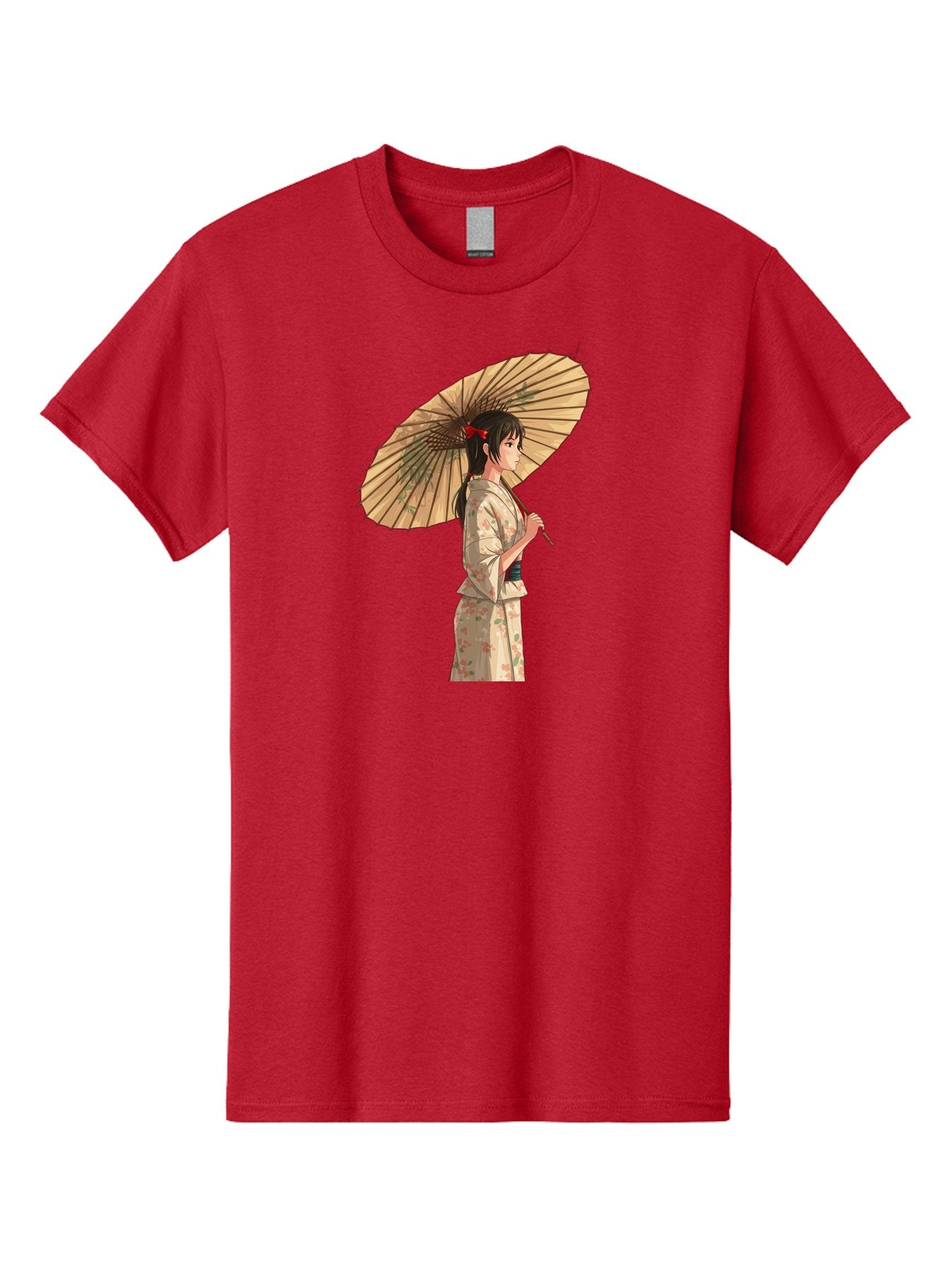 Geisha-With-Parasol Men'S Graphic Tee, 100% Cotton, Comfortable Casual Summer Wear, Machine Washable, Vintage Camera, Old Camera, Antique Camera, Black Camera, Classic Photography, Photography Equipment, Nostalgic Device, Film Camera, Bai023 15