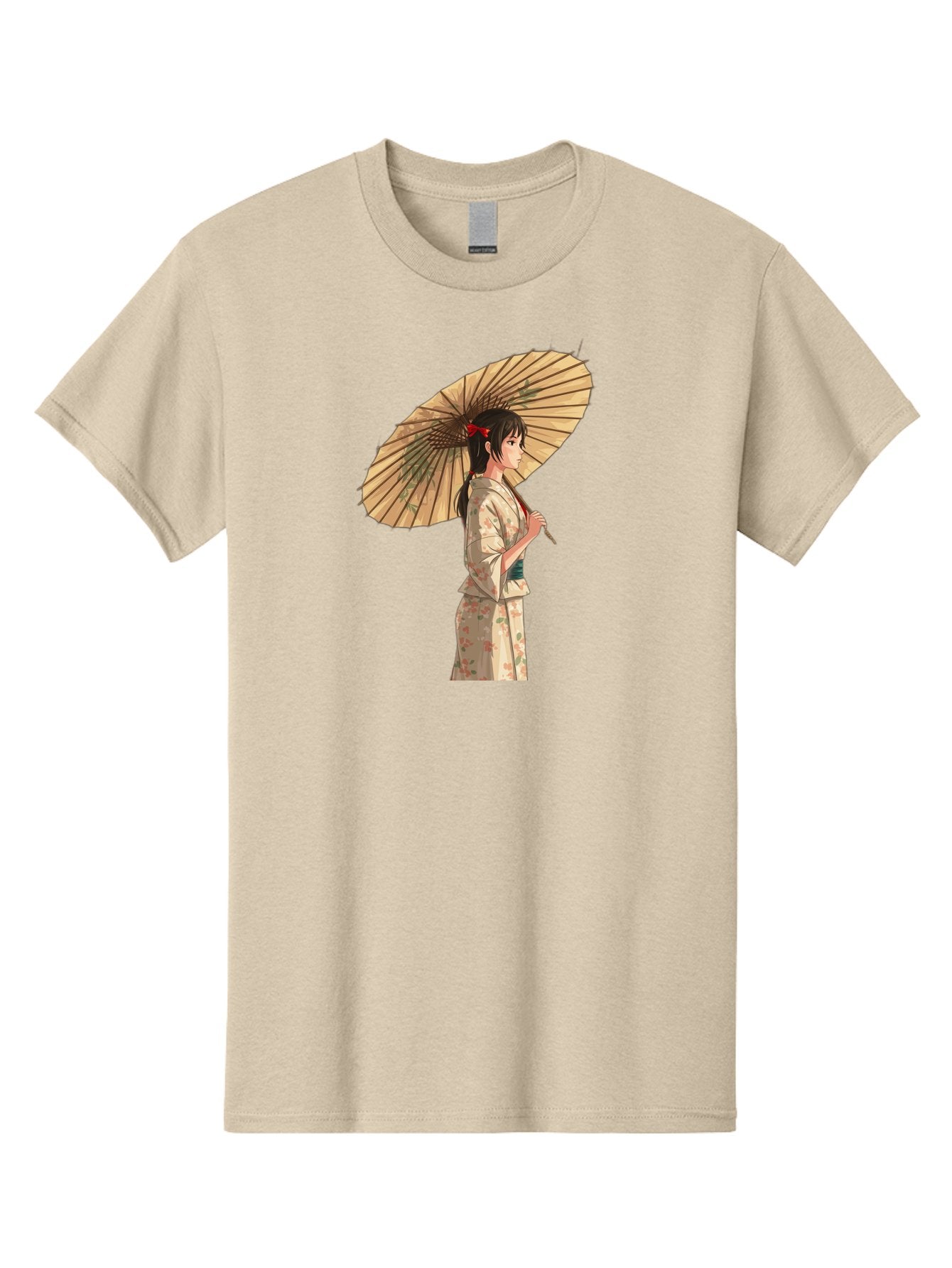 Geisha-With-Parasol Men'S Graphic Tee, 100% Cotton, Comfortable Casual Summer Wear, Machine Washable, Vintage Camera, Old Camera, Antique Camera, Black Camera, Classic Photography, Photography Equipment, Nostalgic Device, Film Camera, Bai023 4