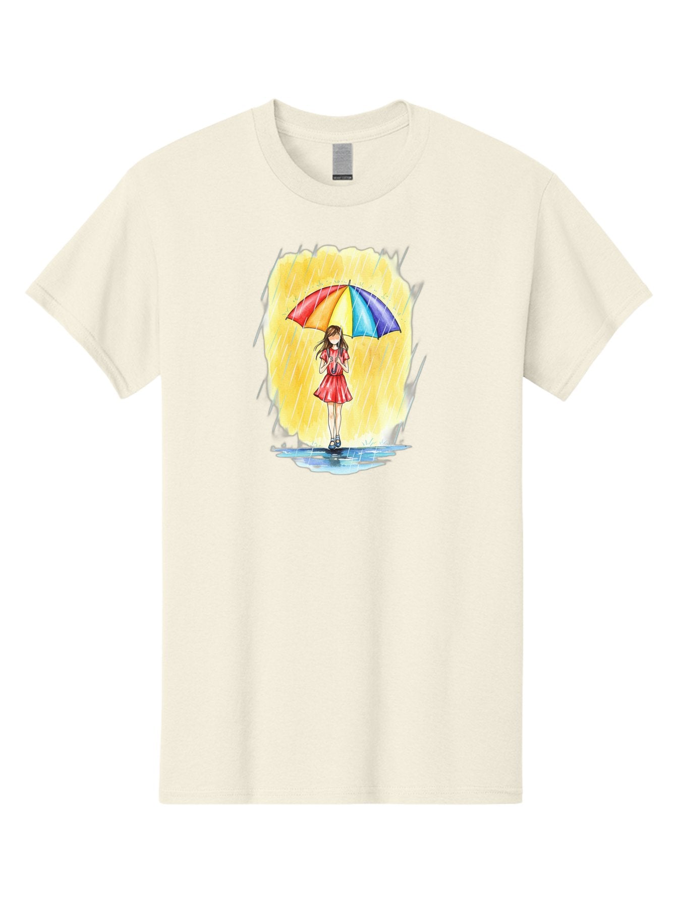 Girl-In-Red-Dress-With-Rainbow-Umbrella Men'S Graphic Tee, 100% Cotton, Comfortable Casual Summer Wear, Machine Washable, Vintage Camera, Old Camera, Antique Camera, Black Camera, Classic Photography, Photography Equipment, Nostalgic Device, Bai027 11