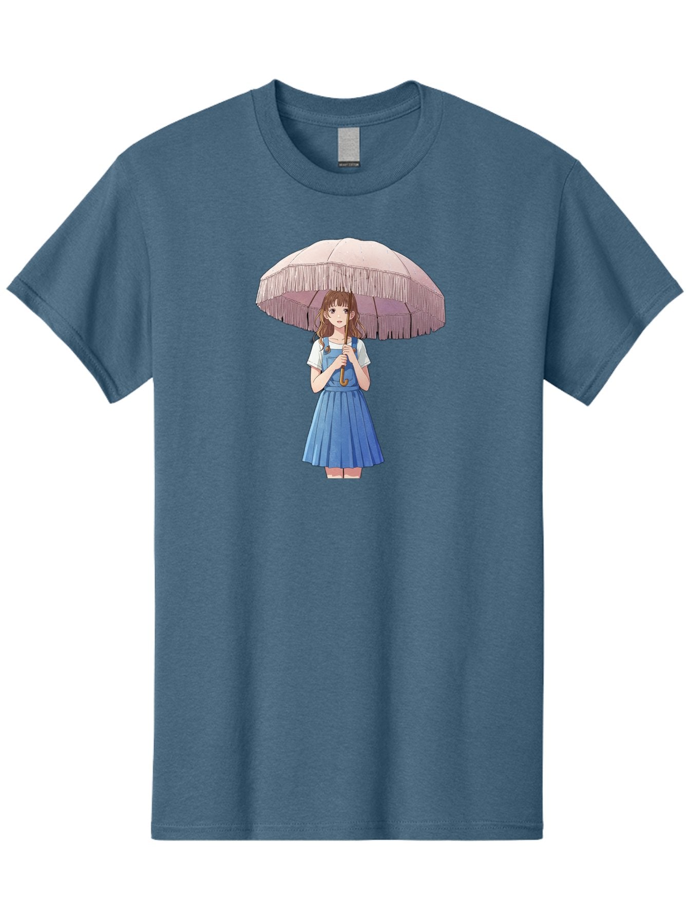 Girl-With-Parasol-2 Men'S Graphic Tee, 100% Cotton, Comfortable Casual Summer Wear, Machine Washable, Vintage Camera, Old Camera, Antique Camera, Black Camera, Classic Photography, Photography Equipment, Nostalgic Device, Film Camera, Bai031 9