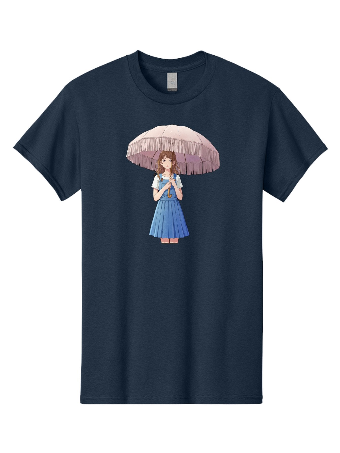 Girl-With-Parasol-2 Men'S Graphic Tee, 100% Cotton, Comfortable Casual Summer Wear, Machine Washable, Vintage Camera, Old Camera, Antique Camera, Black Camera, Classic Photography, Photography Equipment, Nostalgic Device, Film Camera, Bai031 14