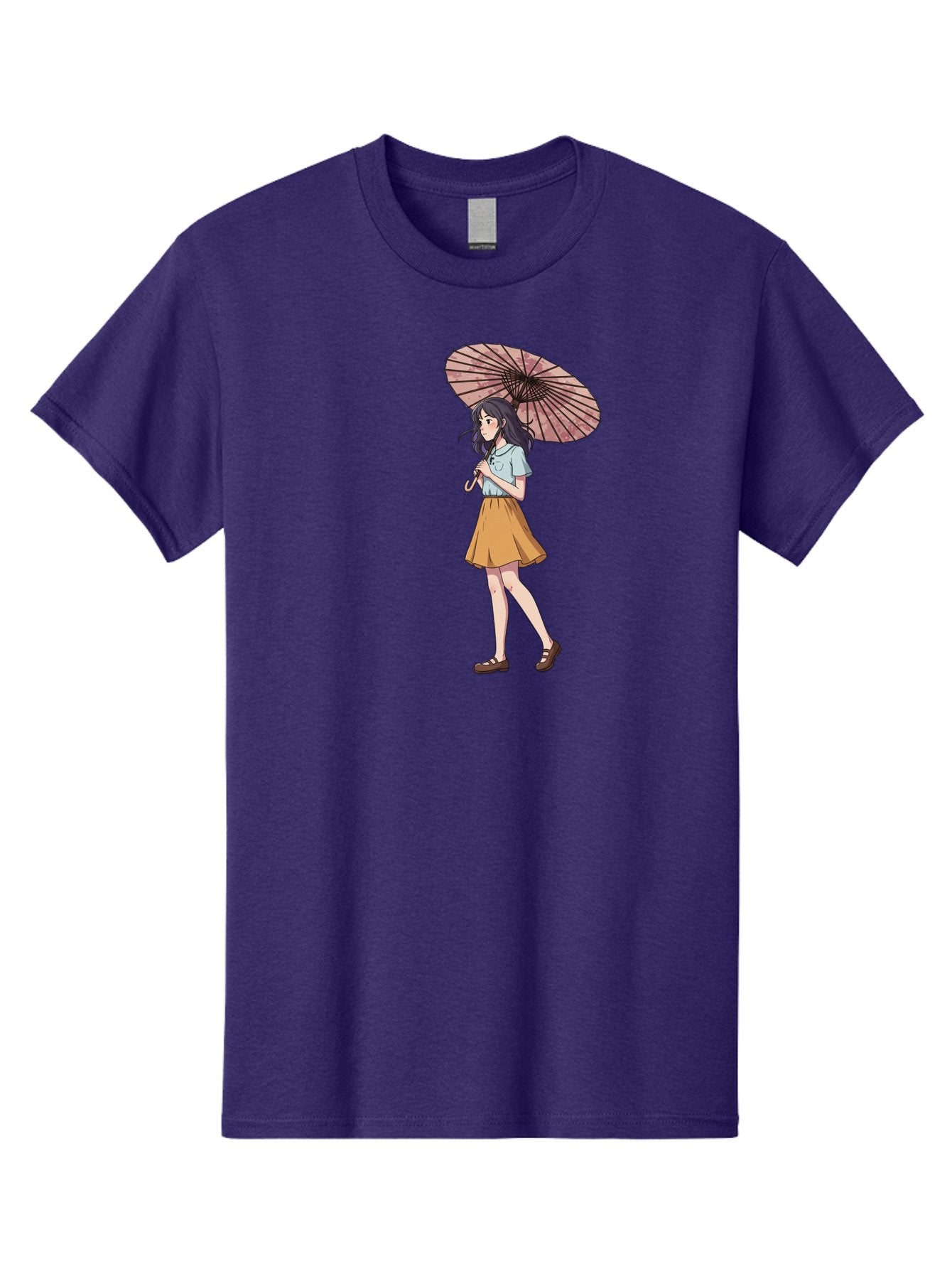 Girl-With-Parasol-4 Men'S Graphic Tee, 100% Cotton, Comfortable Casual Summer Wear, Machine Washable, Vintage Camera, Old Camera, Antique Camera, Black Camera, Classic Photography, Photography Equipment, Nostalgic Device, Film Camera, Bai033 14