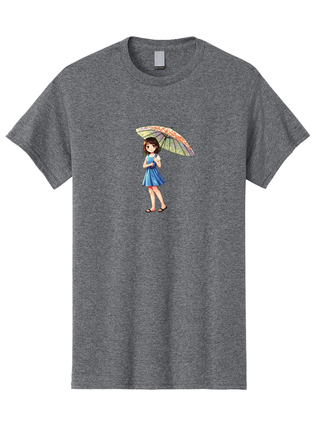 Girl-With-Parasol-5 Men'S Graphic Tee, 100% Cotton, Comfortable Casual Summer Wear, Machine Washable, Vintage Camera, Old Camera, Antique Camera, Black Camera, Classic Photography, Photography Equipment, Nostalgic Device, Film Camera, Bai034 4