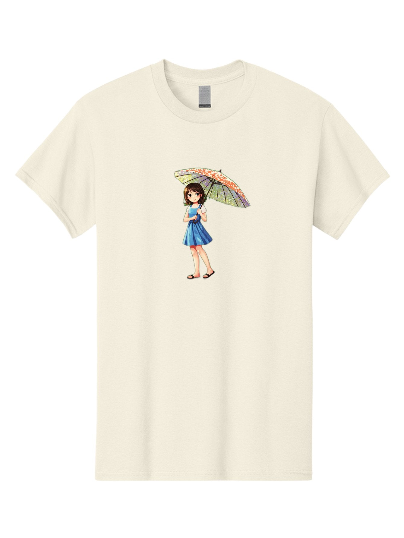 Girl-With-Parasol-5 Men'S Graphic Tee, 100% Cotton, Comfortable Casual Summer Wear, Machine Washable, Vintage Camera, Old Camera, Antique Camera, Black Camera, Classic Photography, Photography Equipment, Nostalgic Device, Film Camera, Bai034 3