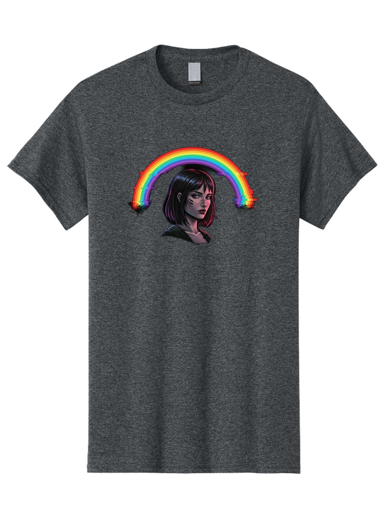 Girl-With-Rainbow Men'S Graphic Tee, 100% Cotton, Comfortable Casual Summer Wear, Machine Washable, Vintage Camera, Old Camera, Antique Camera, Black Camera, Classic Photography, Photography Equipment, Nostalgic Device, Film Camera, Camera Art Bai036 11