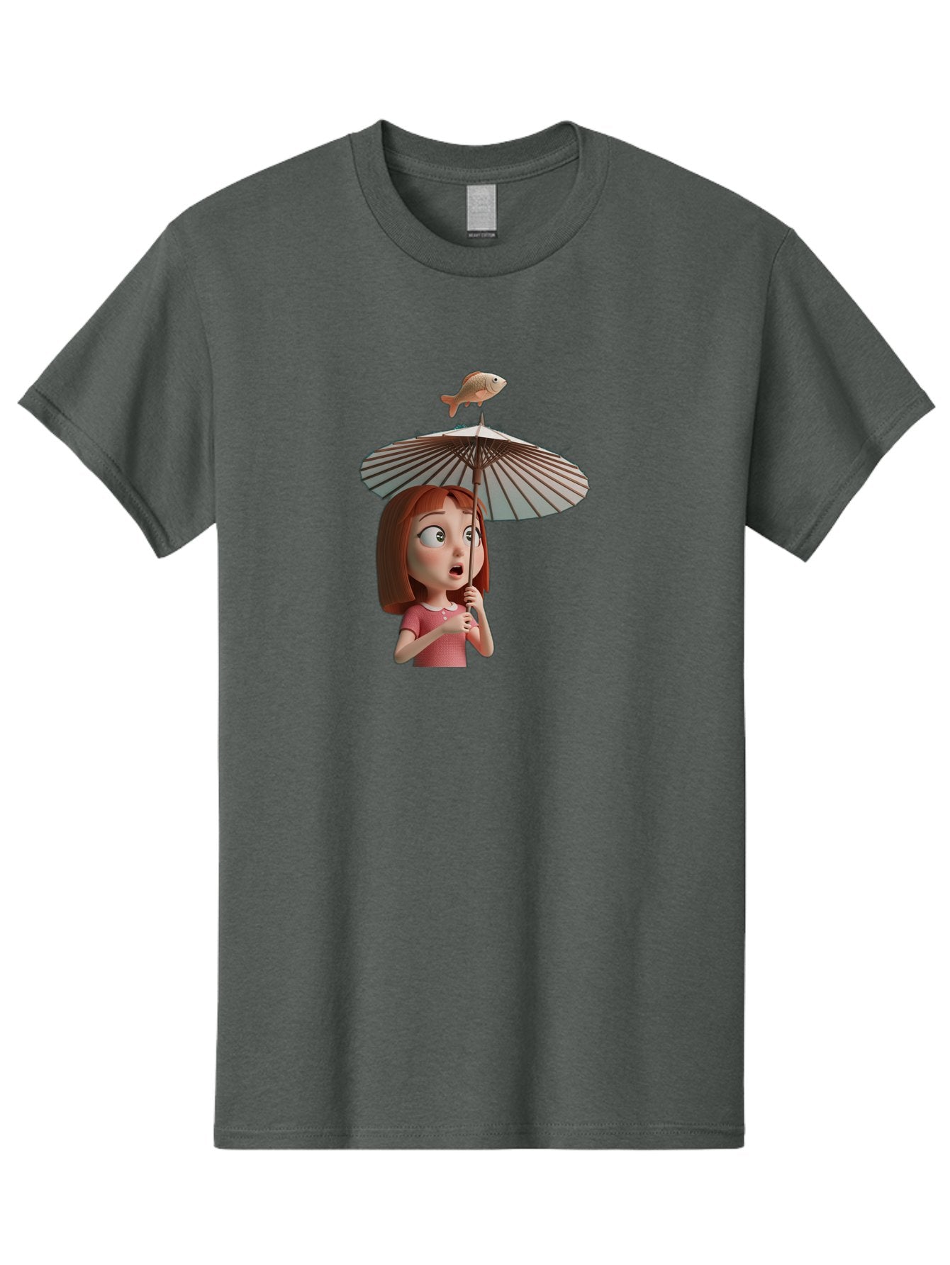 Girl-With-Umbrella-And-Fish Men'S Graphic Tee, 100% Cotton, Comfortable Casual Summer Wear, Machine Washable, Vintage Camera, Old Camera, Antique Camera, Black Camera, Classic Photography, Photography Equipment, Nostalgic Device, Film Camera, Bai039 7