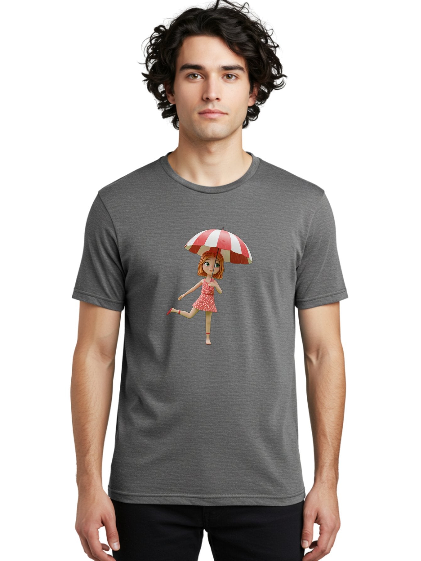 Girl-With-Umbrella Men'S Graphic Tee, 100% Cotton, Comfortable Casual Summer Wear, Machine Washable, Vintage Camera, Old Camera, Antique Camera, Black Camera, Classic Photography, Photography Equipment, Nostalgic Device, Film Camera, Bai040 25