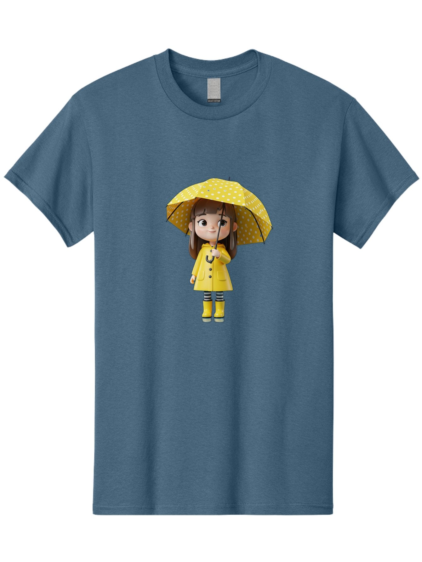 Girl-With-Yellow-Raincoat-And-Umbrella Men'S Graphic Tee, 100% Cotton, Comfortable Casual Summer Wear, Machine Washable, Vintage Camera, Old Camera, Antique Camera, Black Camera, Classic Photography, Photography Equipment, Nostalgic Device, Bai041 8