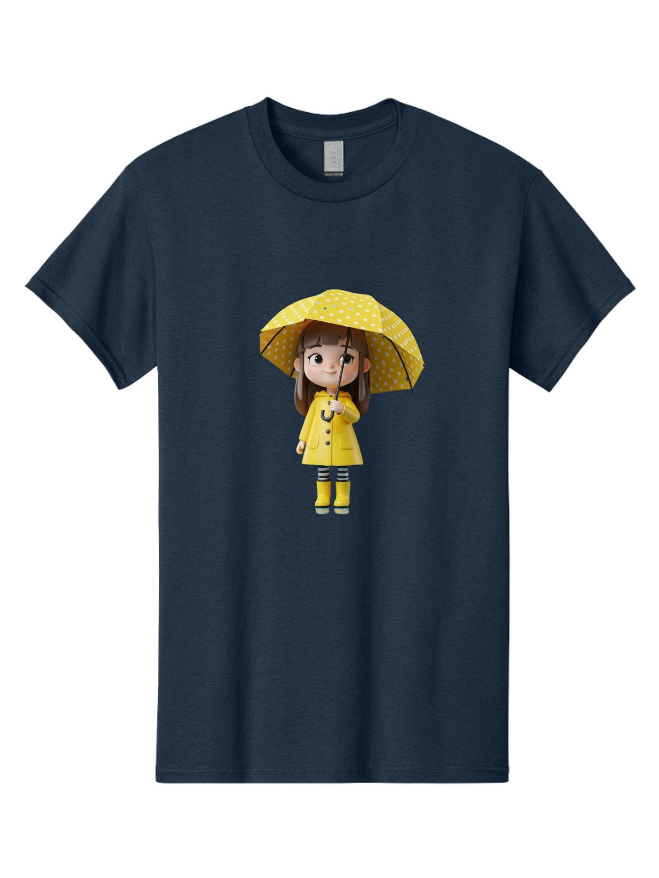 Girl-With-Yellow-Raincoat-And-Umbrella Men'S Graphic Tee, 100% Cotton, Comfortable Casual Summer Wear, Machine Washable, Vintage Camera, Old Camera, Antique Camera, Black Camera, Classic Photography, Photography Equipment, Nostalgic Device, Bai041 7