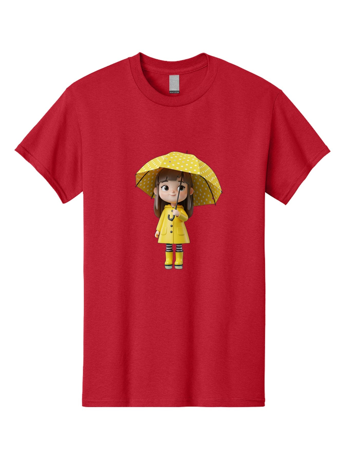 Girl-With-Yellow-Raincoat-And-Umbrella Men'S Graphic Tee, 100% Cotton, Comfortable Casual Summer Wear, Machine Washable, Vintage Camera, Old Camera, Antique Camera, Black Camera, Classic Photography, Photography Equipment, Nostalgic Device, Bai041 6