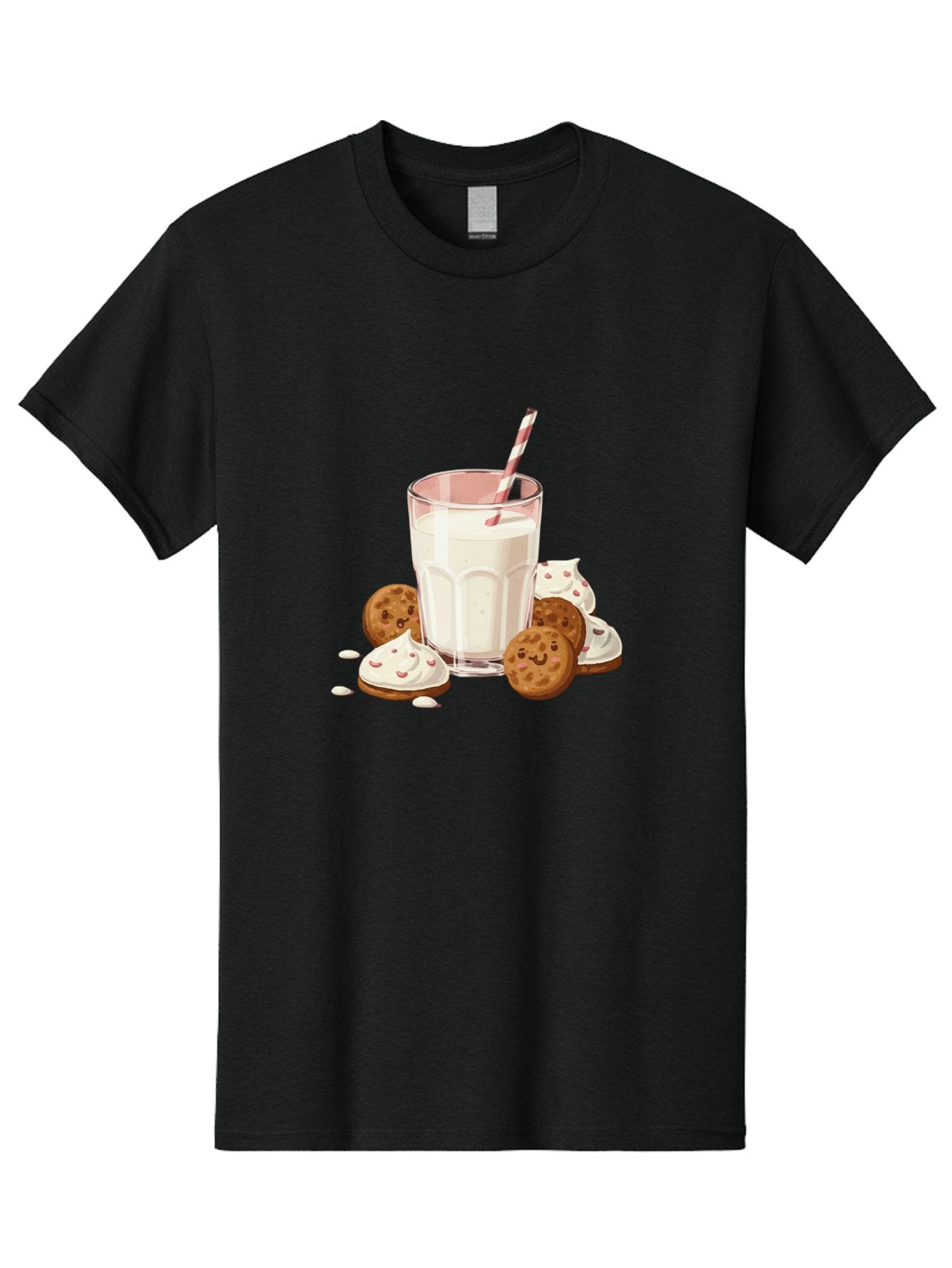Glass-Of-Milk-With-Cookies Men'S Graphic Tee, 100% Cotton, Comfortable Casual Summer Wear, Machine Washable, Vintage Camera, Old Camera, Antique Camera, Black Camera, Classic Photography, Photography Equipment, Nostalgic Device, Film Camera, Bai042