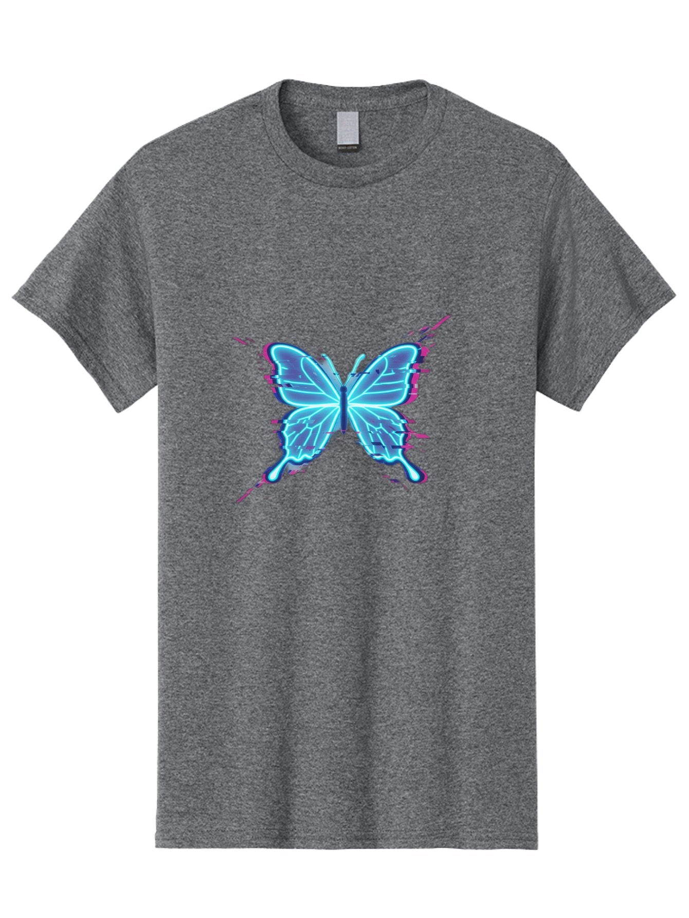 Glowing-Butterfly-1 Men'S Graphic Tee, 100% Cotton, Comfortable Casual Summer Wear, Machine Washable, Vintage Camera, Old Camera, Antique Camera, Black Camera, Classic Photography, Photography Equipment, Nostalgic Device, Film Camera, Bai046 9