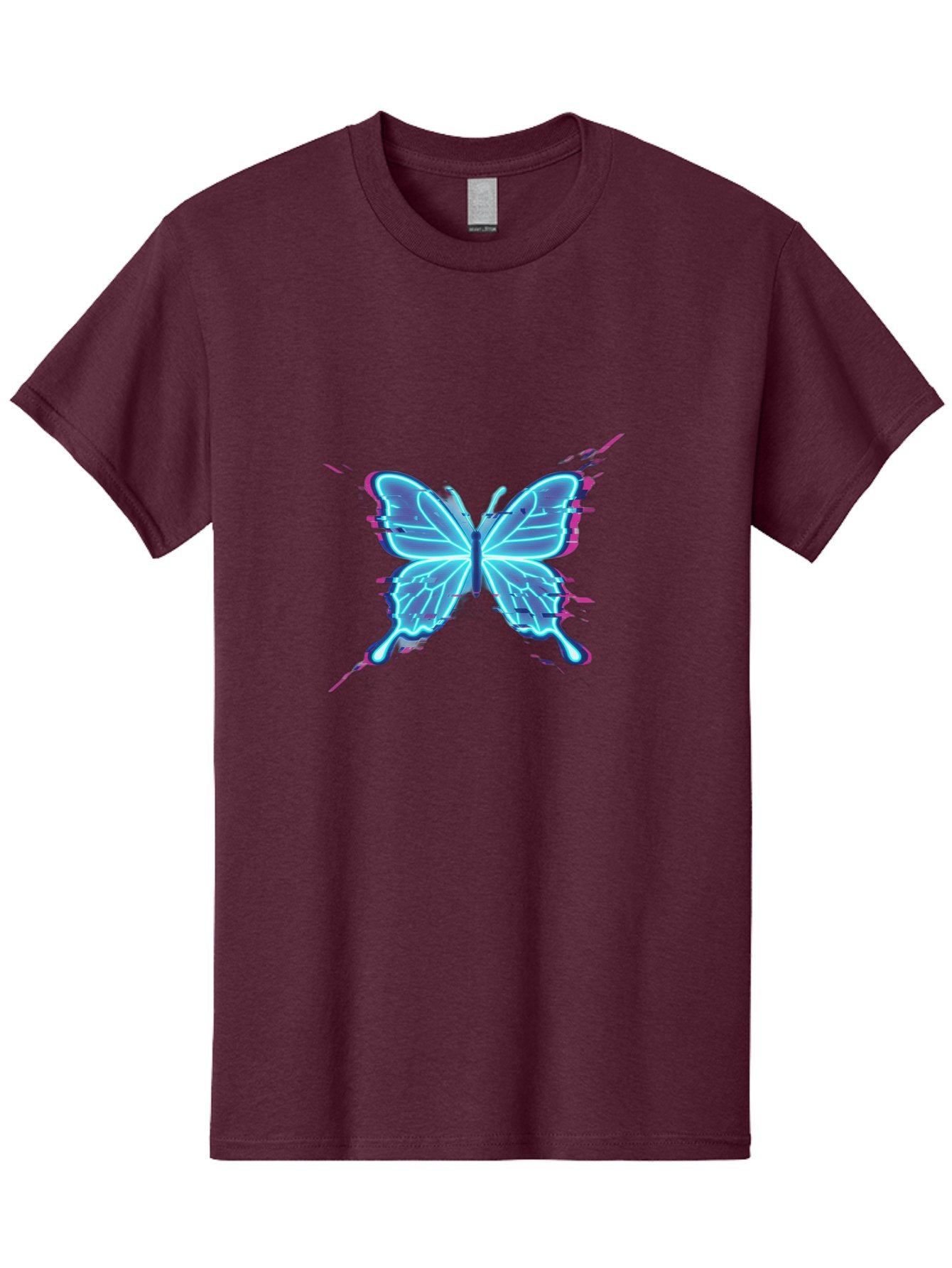 Glowing-Butterfly-1 Men'S Graphic Tee, 100% Cotton, Comfortable Casual Summer Wear, Machine Washable, Vintage Camera, Old Camera, Antique Camera, Black Camera, Classic Photography, Photography Equipment, Nostalgic Device, Film Camera, Bai046 11