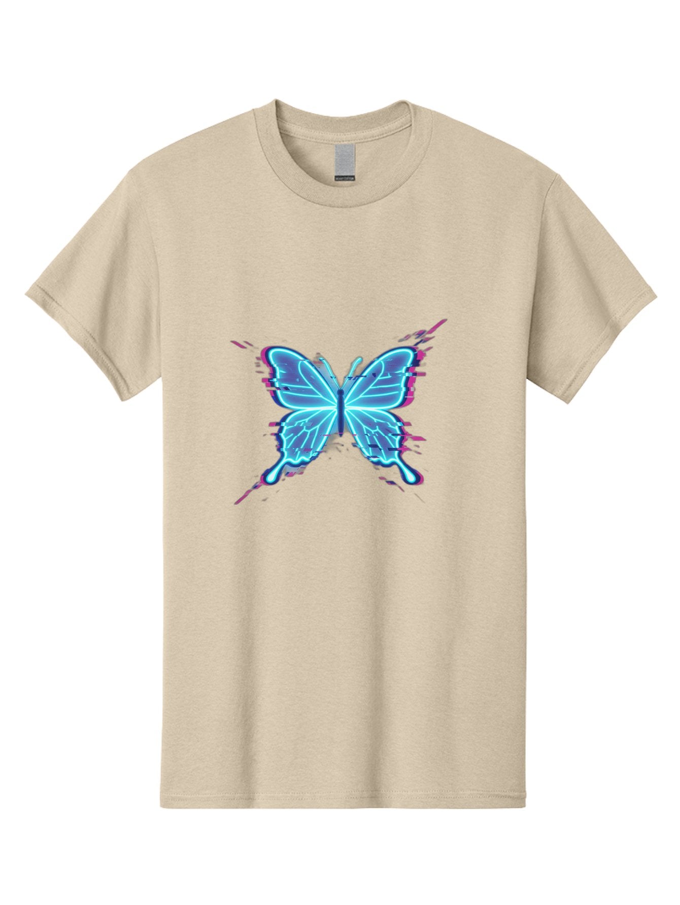 Glowing-Butterfly-1 Men'S Graphic Tee, 100% Cotton, Comfortable Casual Summer Wear, Machine Washable, Vintage Camera, Old Camera, Antique Camera, Black Camera, Classic Photography, Photography Equipment, Nostalgic Device, Film Camera, Bai046 13