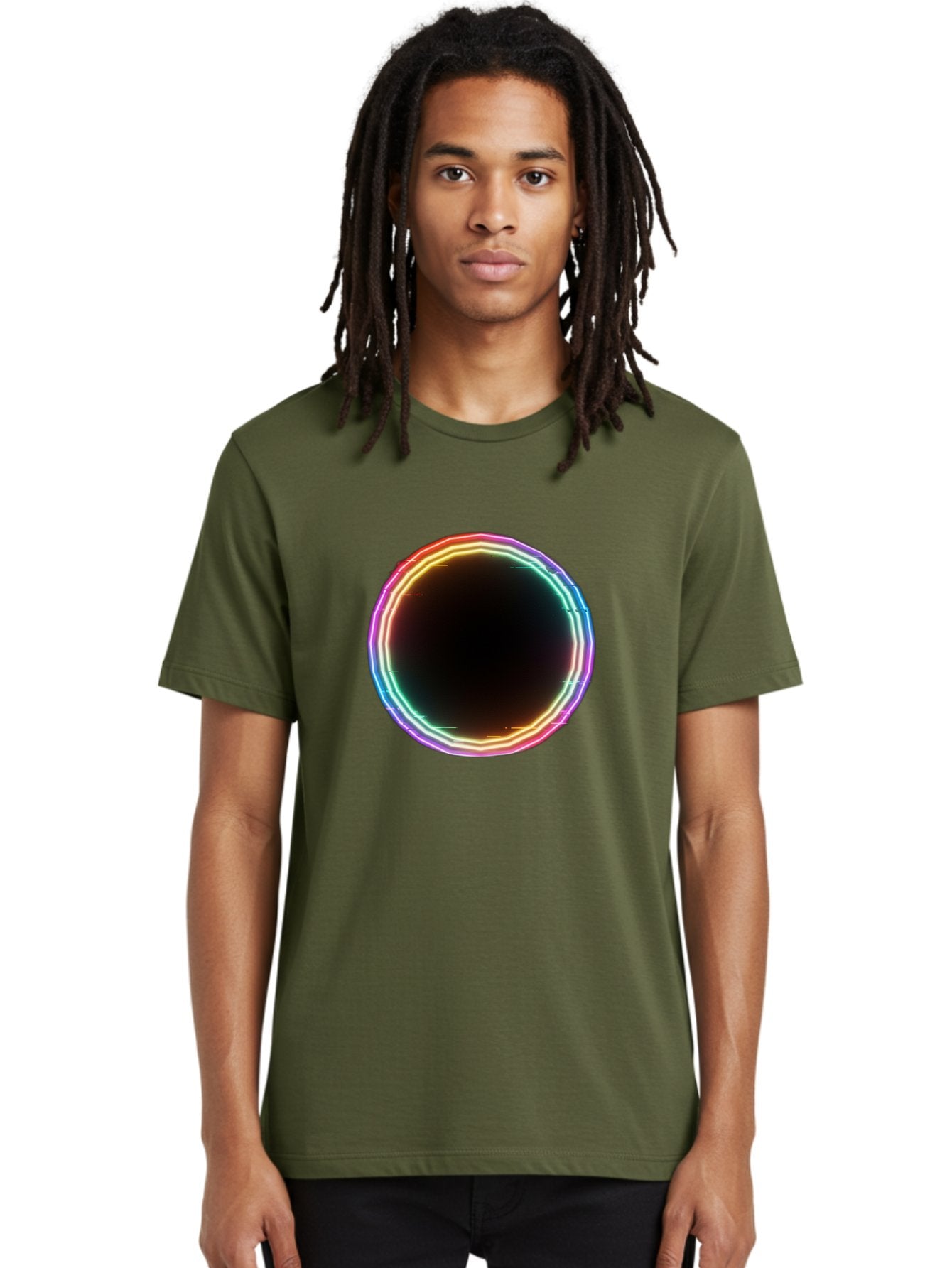 Glowing-Circle Men'S Graphic Tee, 100% Cotton, Comfortable Casual Summer Wear, Machine Washable, Vintage Camera, Old Camera, Antique Camera, Black Camera, Classic Photography, Photography Equipment, Nostalgic Device, Film Camera, Camera Art Bai049 18