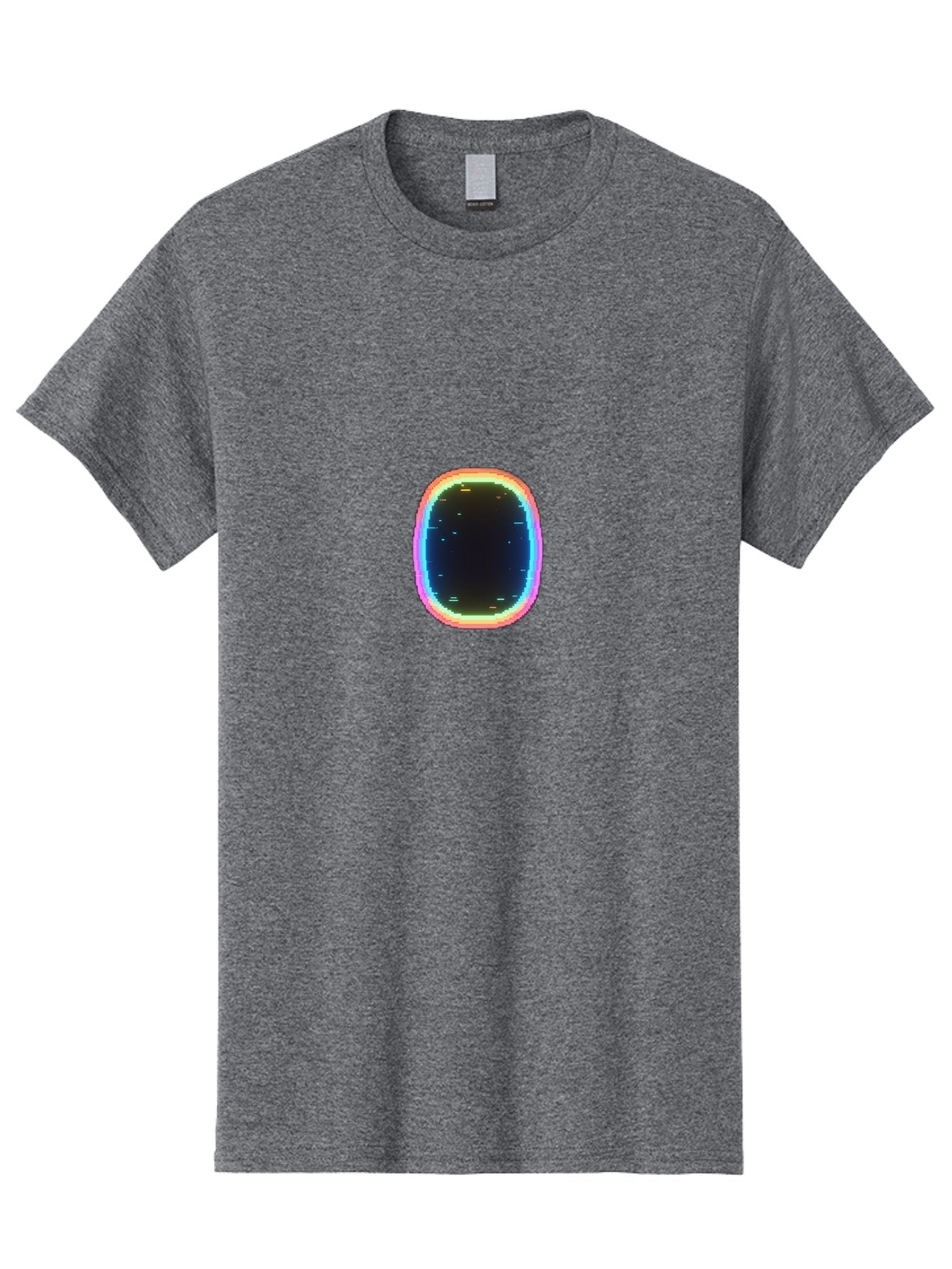 Glowing-Oval-1 Men'S Graphic Tee, 100% Cotton, Comfortable Casual Summer Wear, Machine Washable, Vintage Camera, Old Camera, Antique Camera, Black Camera, Classic Photography, Photography Equipment, Nostalgic Device, Film Camera, Camera Art Bai052 11