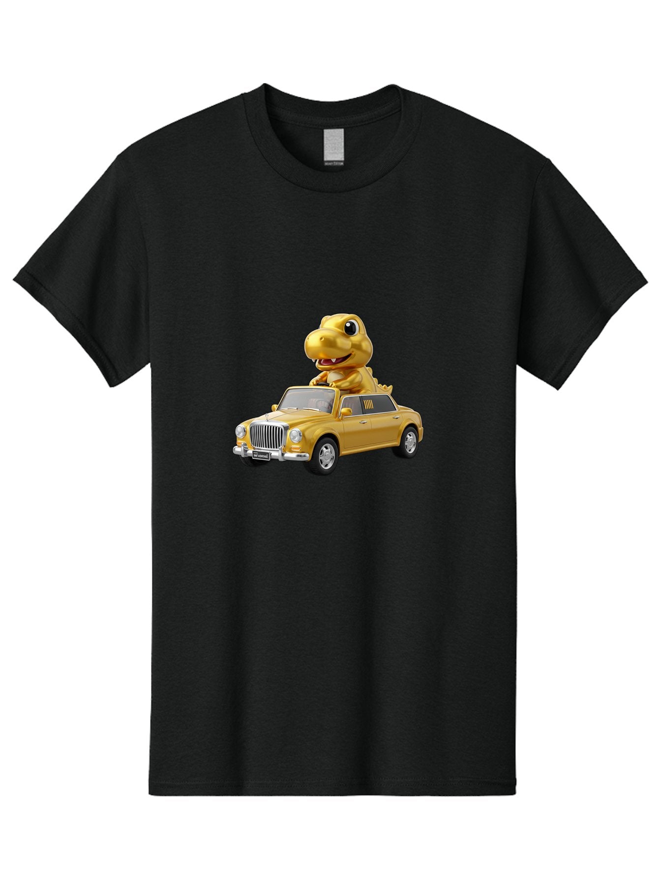 Gold-Dinosaur-Taxi Men'S Graphic Tee, 100% Cotton, Comfortable Casual Summer Wear, Machine Washable, Vintage Camera, Old Camera, Antique Camera, Black Camera, Classic Photography, Photography Equipment, Nostalgic Device, Film Camera, Bai056 6