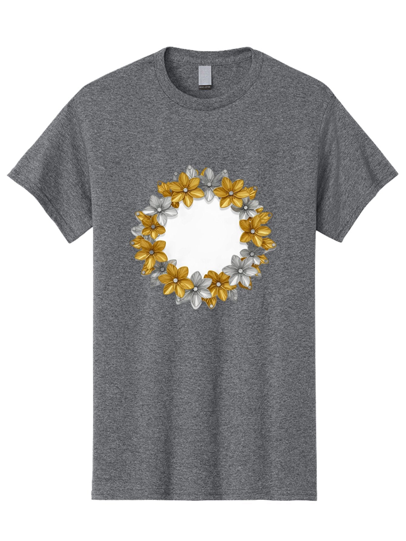 Gold-Silver-Flowers Men'S Graphic Tee, 100% Cotton, Comfortable Casual Summer Wear, Machine Washable, Vintage Camera, Old Camera, Antique Camera, Black Camera, Classic Photography, Photography Equipment, Nostalgic Device, Film Camera, Bai057 11