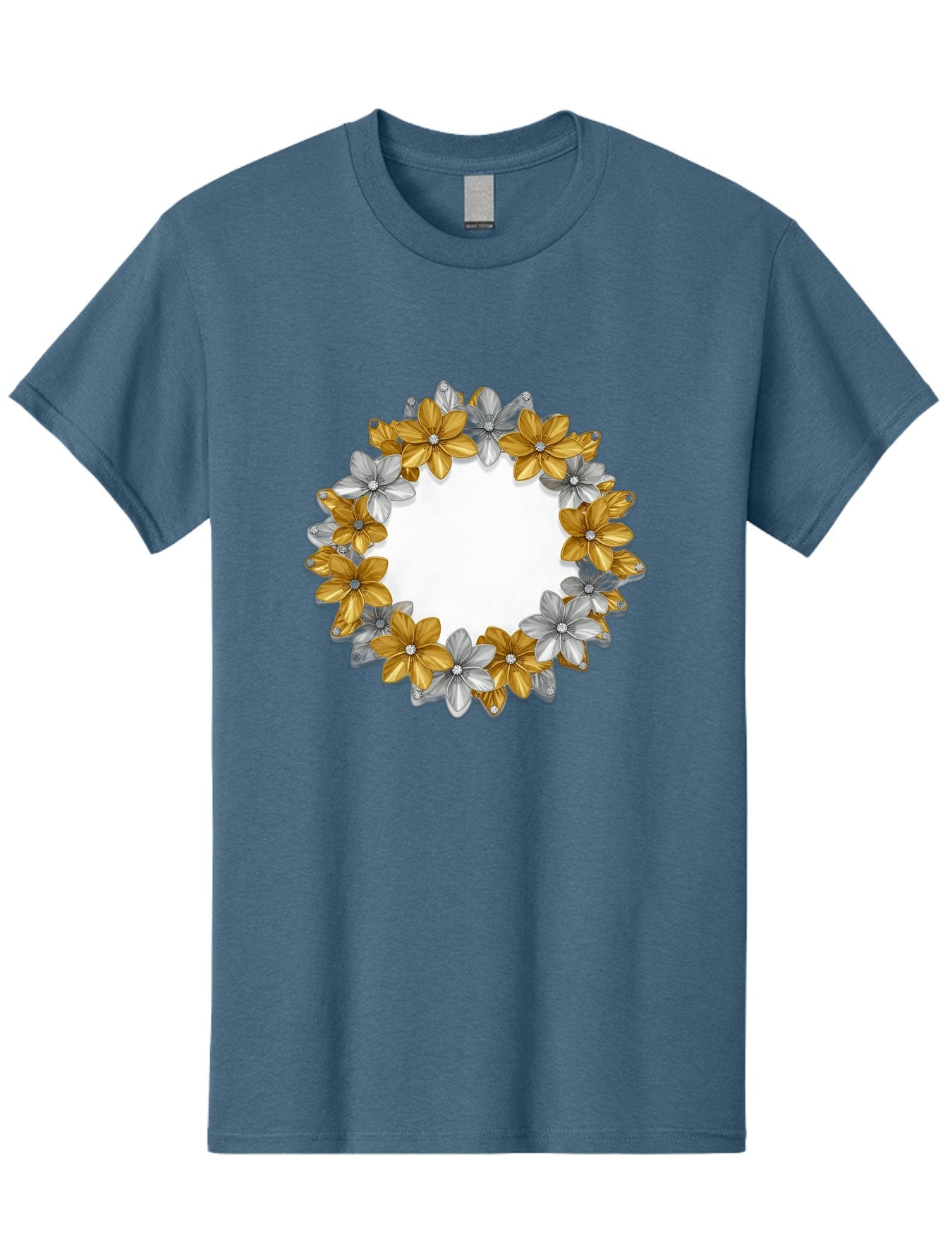 Gold-Silver-Flowers Men'S Graphic Tee, 100% Cotton, Comfortable Casual Summer Wear, Machine Washable, Vintage Camera, Old Camera, Antique Camera, Black Camera, Classic Photography, Photography Equipment, Nostalgic Device, Film Camera, Bai057 15