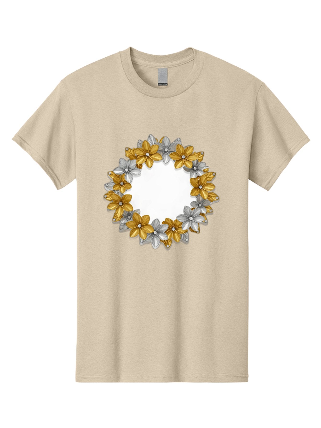 Gold-Silver-Flowers Men'S Graphic Tee, 100% Cotton, Comfortable Casual Summer Wear, Machine Washable, Vintage Camera, Old Camera, Antique Camera, Black Camera, Classic Photography, Photography Equipment, Nostalgic Device, Film Camera, Bai057 7