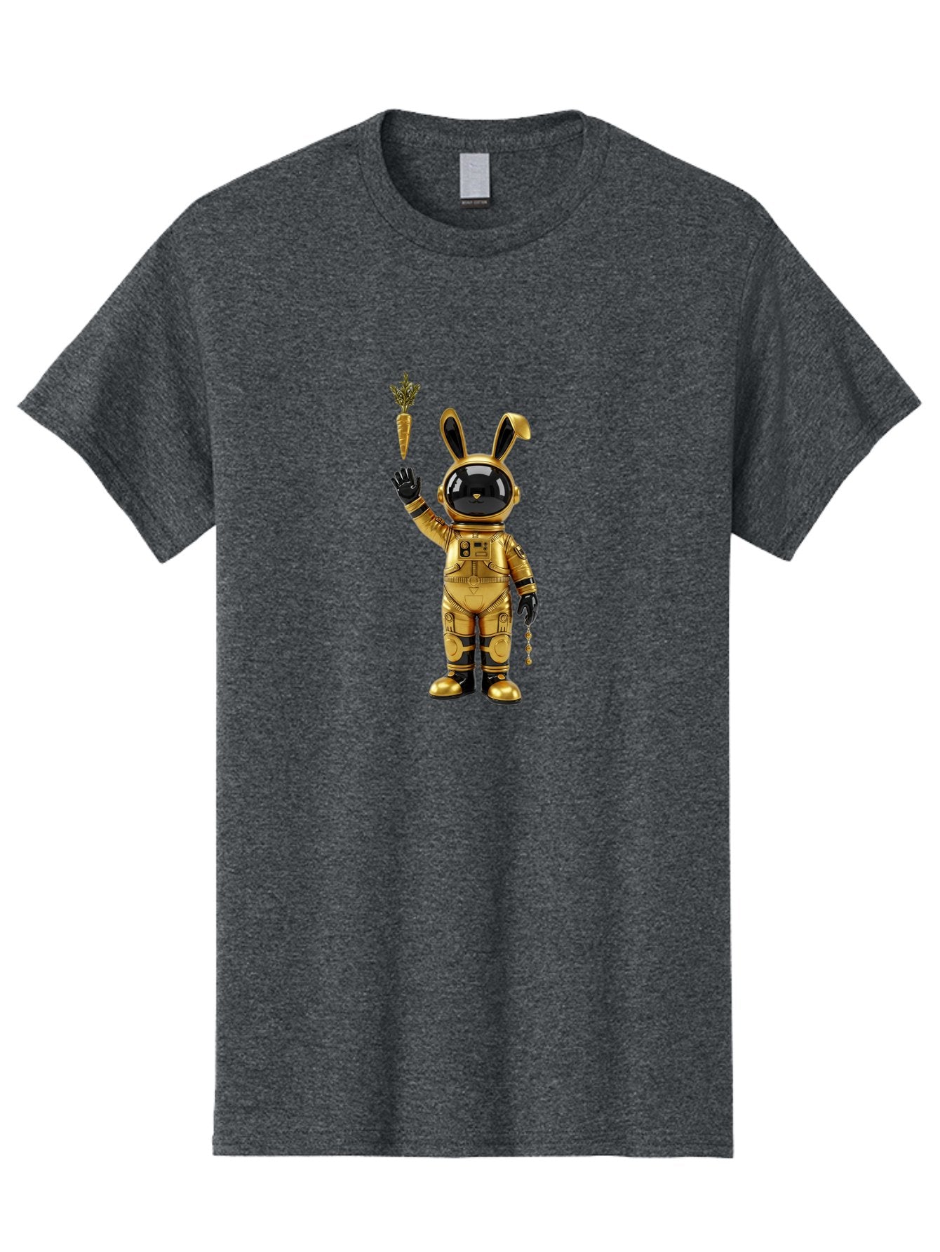 Gold-Space-Bunny Men'S Graphic Tee, 100% Cotton, Comfortable Casual Summer Wear, Machine Washable, Vintage Camera, Old Camera, Antique Camera, Black Camera, Classic Photography, Photography Equipment, Nostalgic Device, Film Camera, Camera Art Bai058 3