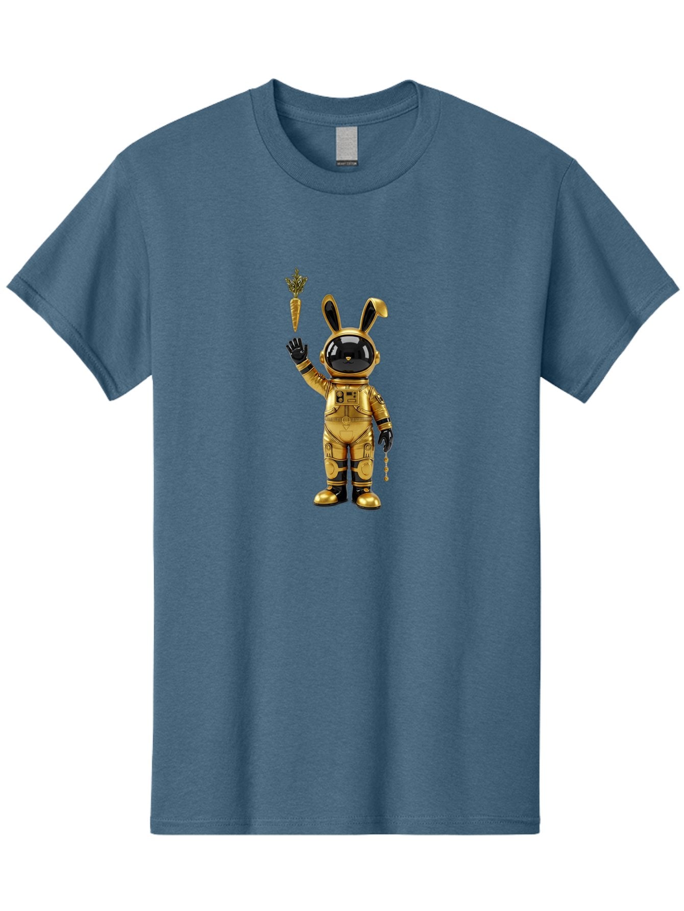 Gold-Space-Bunny Men'S Graphic Tee, 100% Cotton, Comfortable Casual Summer Wear, Machine Washable, Vintage Camera, Old Camera, Antique Camera, Black Camera, Classic Photography, Photography Equipment, Nostalgic Device, Film Camera, Camera Art Bai058