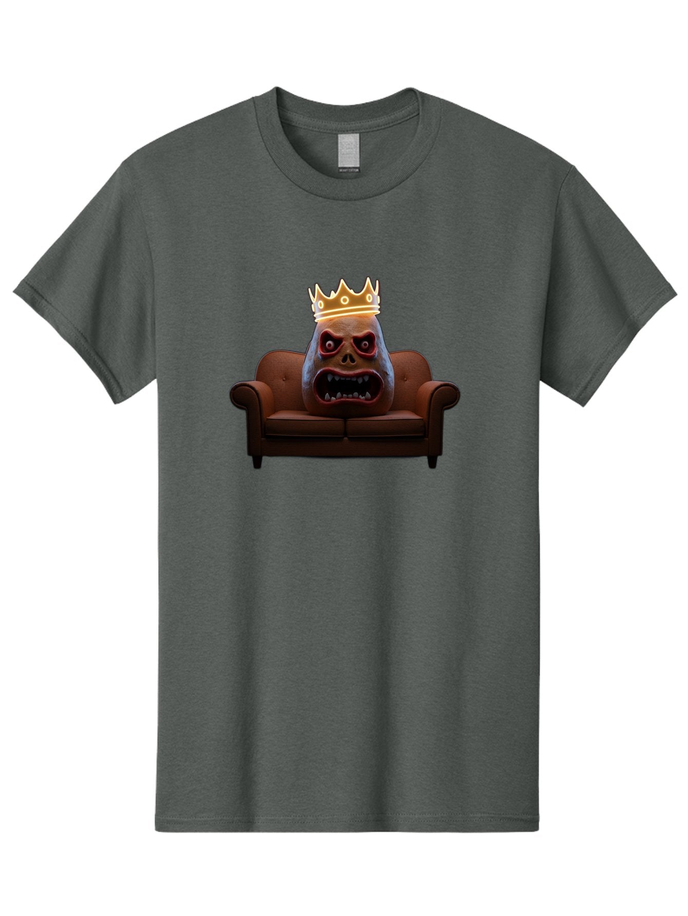 Gorilla-Head-On-Sofa Men'S Graphic Tee, 100% Cotton, Comfortable Casual Summer Wear, Machine Washable, Vintage Camera, Old Camera, Antique Camera, Black Camera, Classic Photography, Photography Equipment, Nostalgic Device, Film Camera, Bai061 12