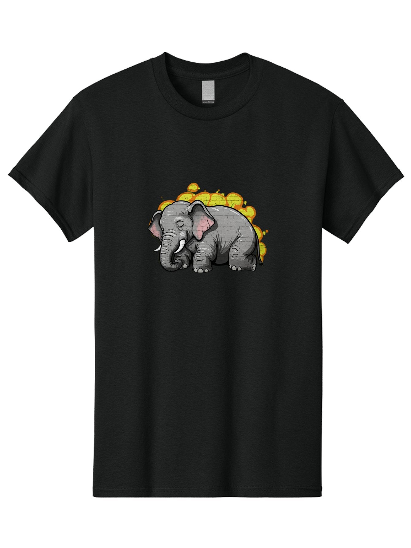 Graffiti-Elephant Men'S Graphic Tee, 100% Cotton, Comfortable Casual Summer Wear, Machine Washable, Vintage Camera, Old Camera, Antique Camera, Black Camera, Classic Photography, Photography Equipment, Nostalgic Device, Film Camera, Camera Art Bai062 12