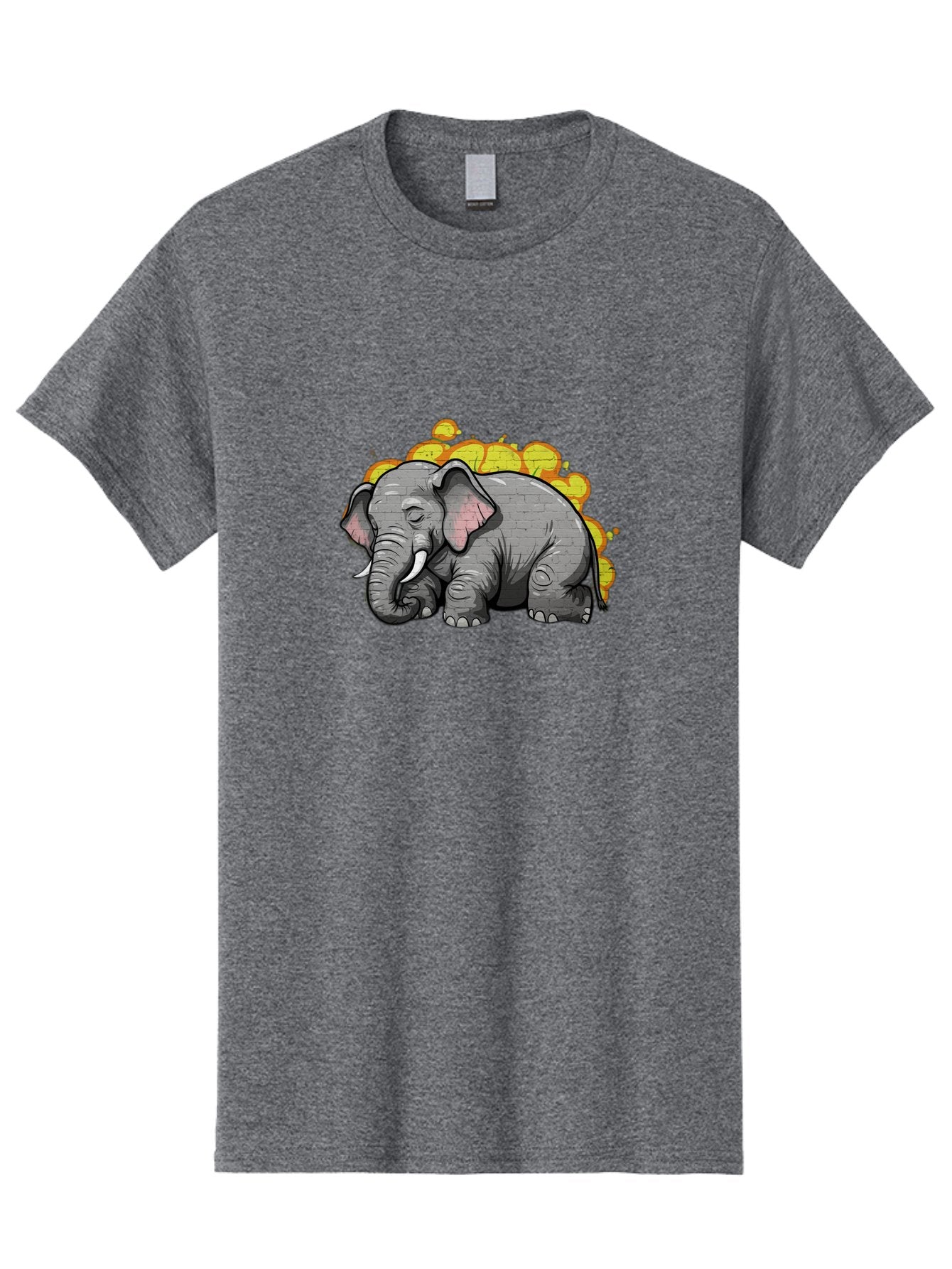 Graffiti-Elephant Men'S Graphic Tee, 100% Cotton, Comfortable Casual Summer Wear, Machine Washable, Vintage Camera, Old Camera, Antique Camera, Black Camera, Classic Photography, Photography Equipment, Nostalgic Device, Film Camera, Camera Art Bai062 5