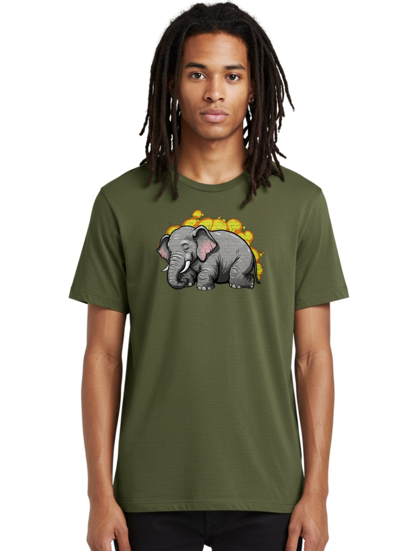 Graffiti-Elephant Men'S Graphic Tee, 100% Cotton, Comfortable Casual Summer Wear, Machine Washable, Vintage Camera, Old Camera, Antique Camera, Black Camera, Classic Photography, Photography Equipment, Nostalgic Device, Film Camera, Camera Art Bai062 26