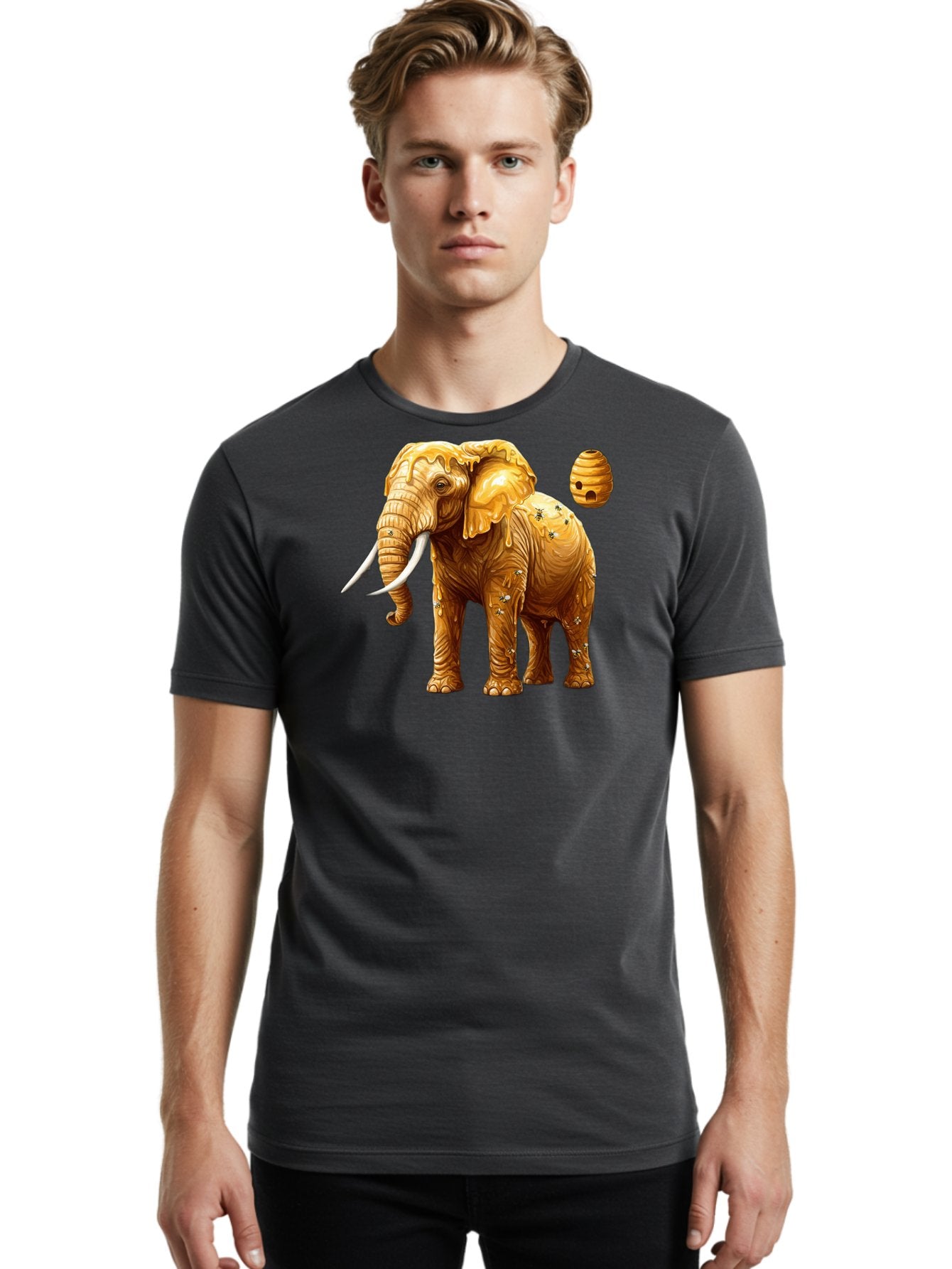 Honey-Elephant Men'S Graphic Tee, 100% Cotton, Comfortable Casual Summer Wear, Machine Washable, Vintage Camera, Old Camera, Antique Camera, Black Camera, Classic Photography, Photography Equipment, Nostalgic Device, Film Camera, Camera Art Bai070 24