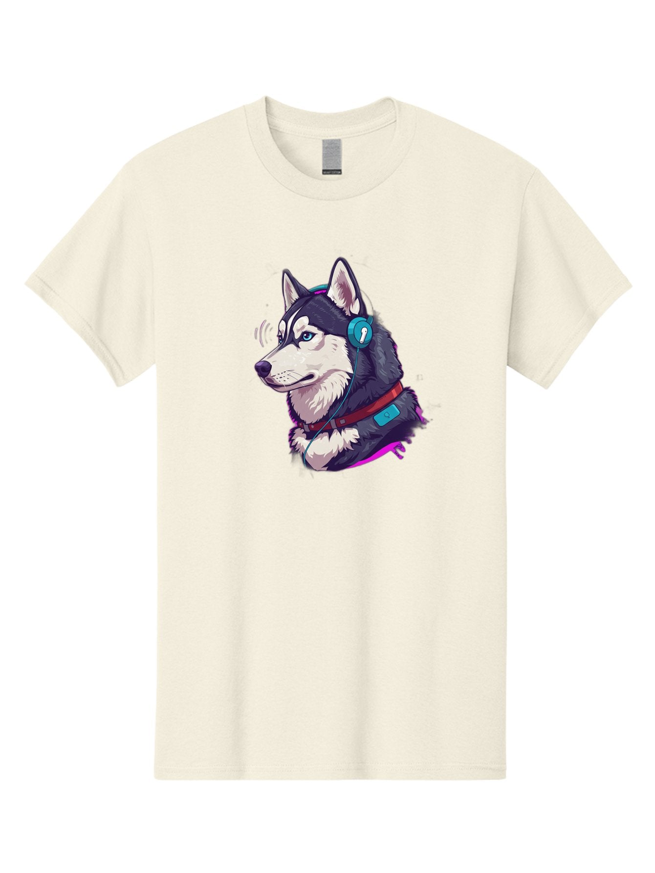 Husky-With-Headphones Men'S Graphic Tee, 100% Cotton, Comfortable Casual Summer Wear, Machine Washable, Vintage Camera, Old Camera, Antique Camera, Black Camera, Classic Photography, Photography Equipment, Nostalgic Device, Film Camera, Bai074 10