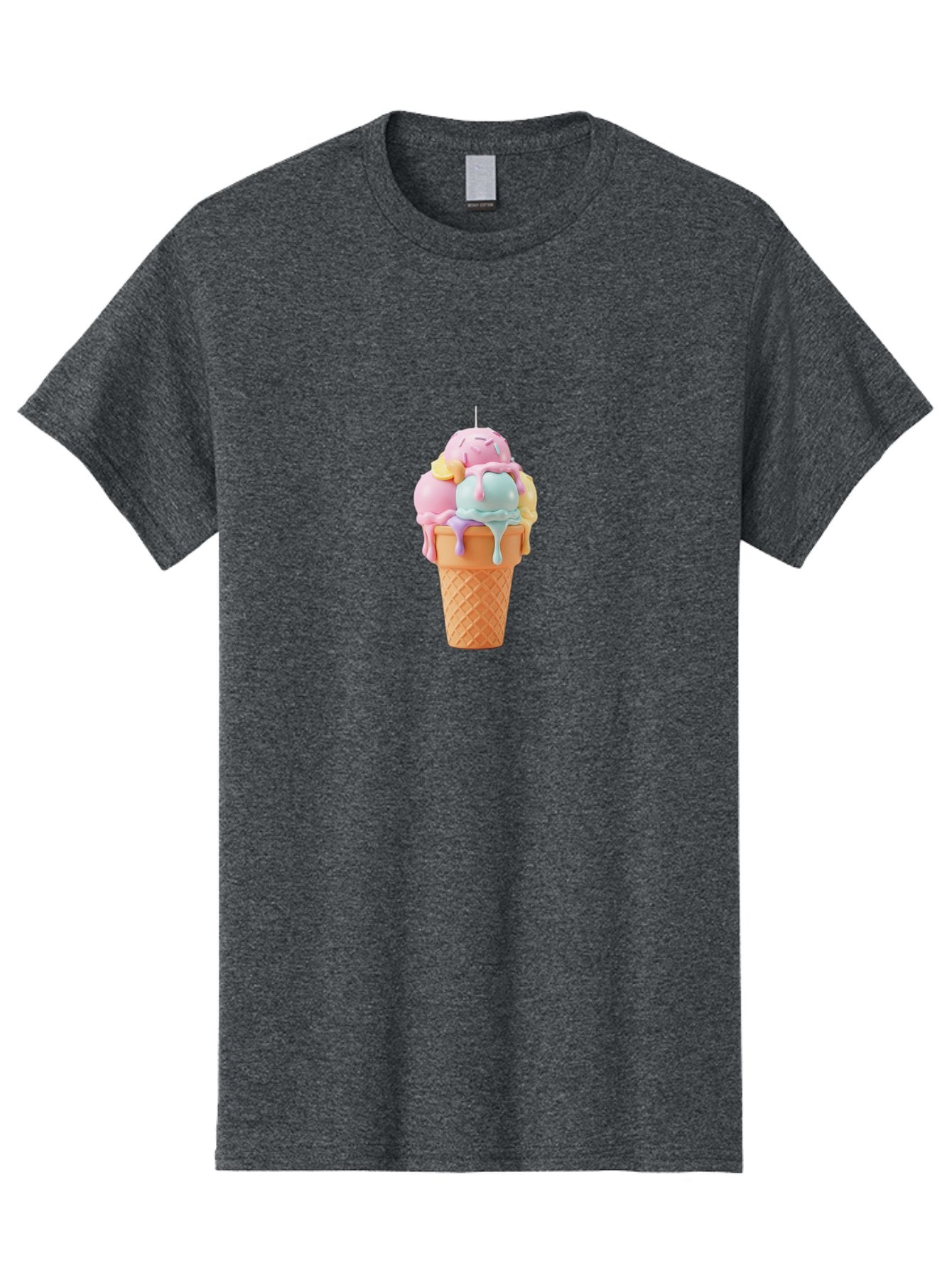 Ice-Cream-Cone Men'S Graphic Tee, 100% Cotton, Comfortable Casual Summer Wear, Machine Washable, Vintage Camera, Old Camera, Antique Camera, Black Camera, Classic Photography, Photography Equipment, Nostalgic Device, Film Camera, Camera Art Bai075 13
