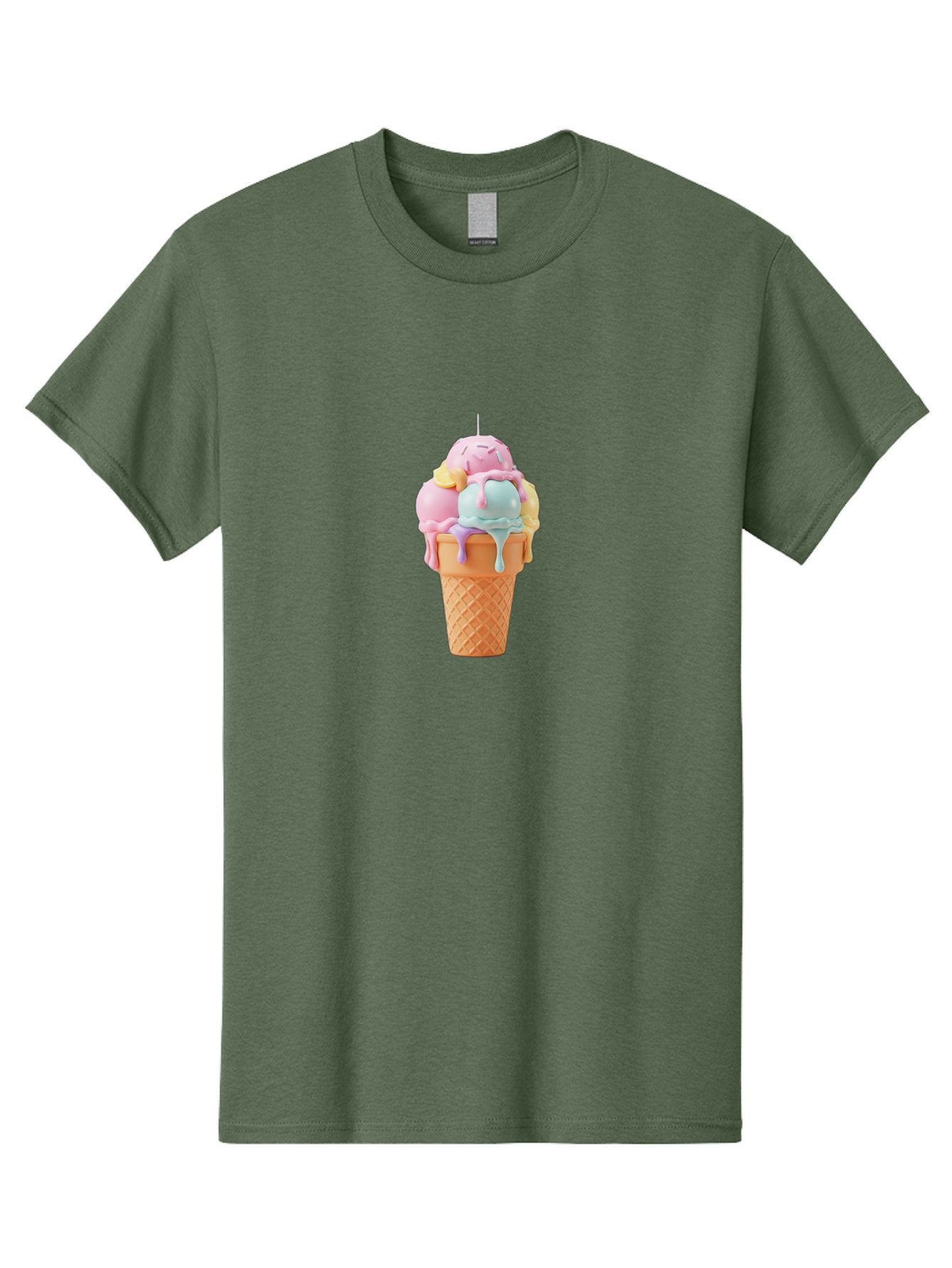 Ice-Cream-Cone Men'S Graphic Tee, 100% Cotton, Comfortable Casual Summer Wear, Machine Washable, Vintage Camera, Old Camera, Antique Camera, Black Camera, Classic Photography, Photography Equipment, Nostalgic Device, Film Camera, Camera Art Bai075 14