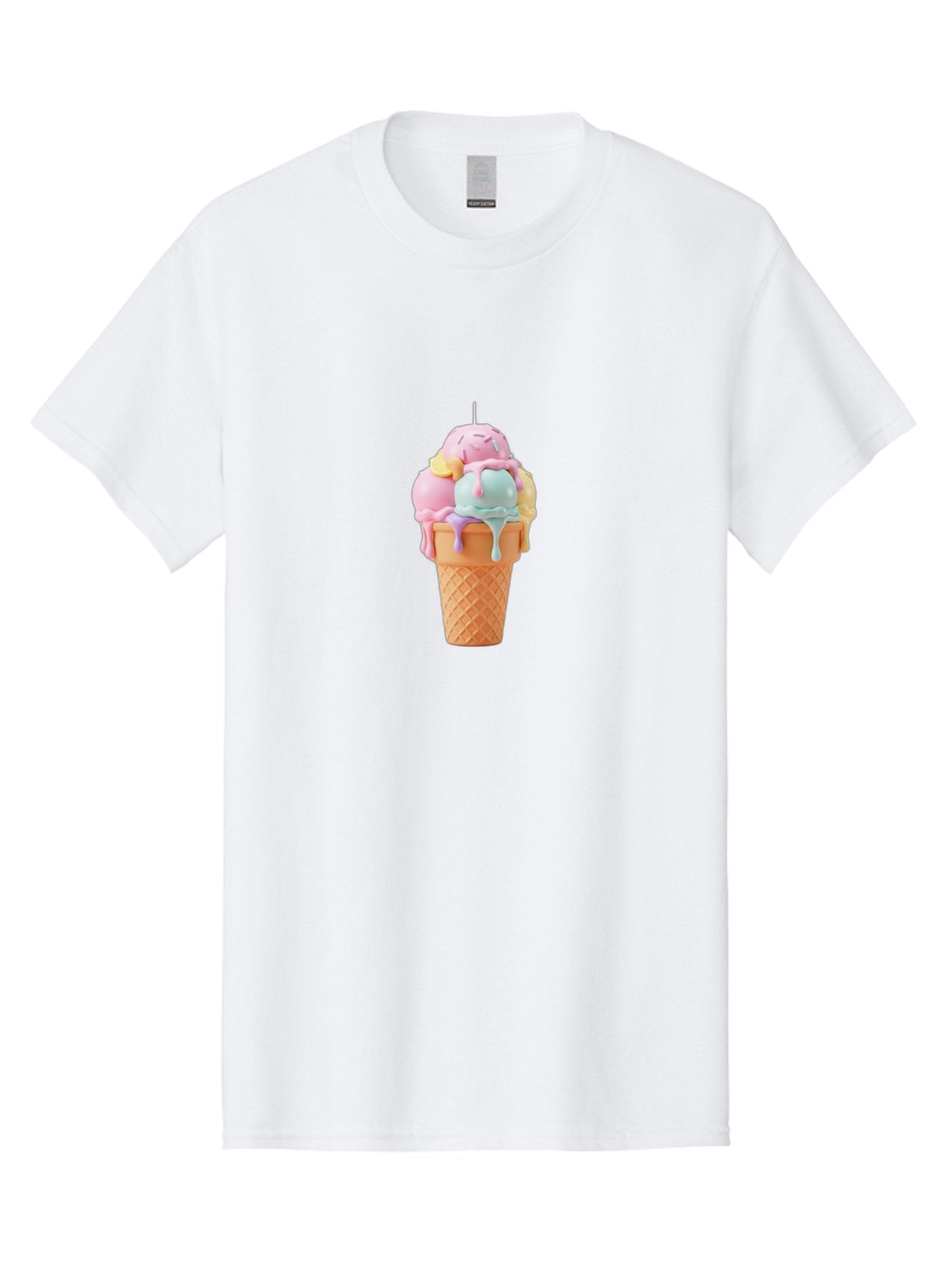 Ice-Cream-Cone Men'S Graphic Tee, 100% Cotton, Comfortable Casual Summer Wear, Machine Washable, Vintage Camera, Old Camera, Antique Camera, Black Camera, Classic Photography, Photography Equipment, Nostalgic Device, Film Camera, Camera Art Bai075 5