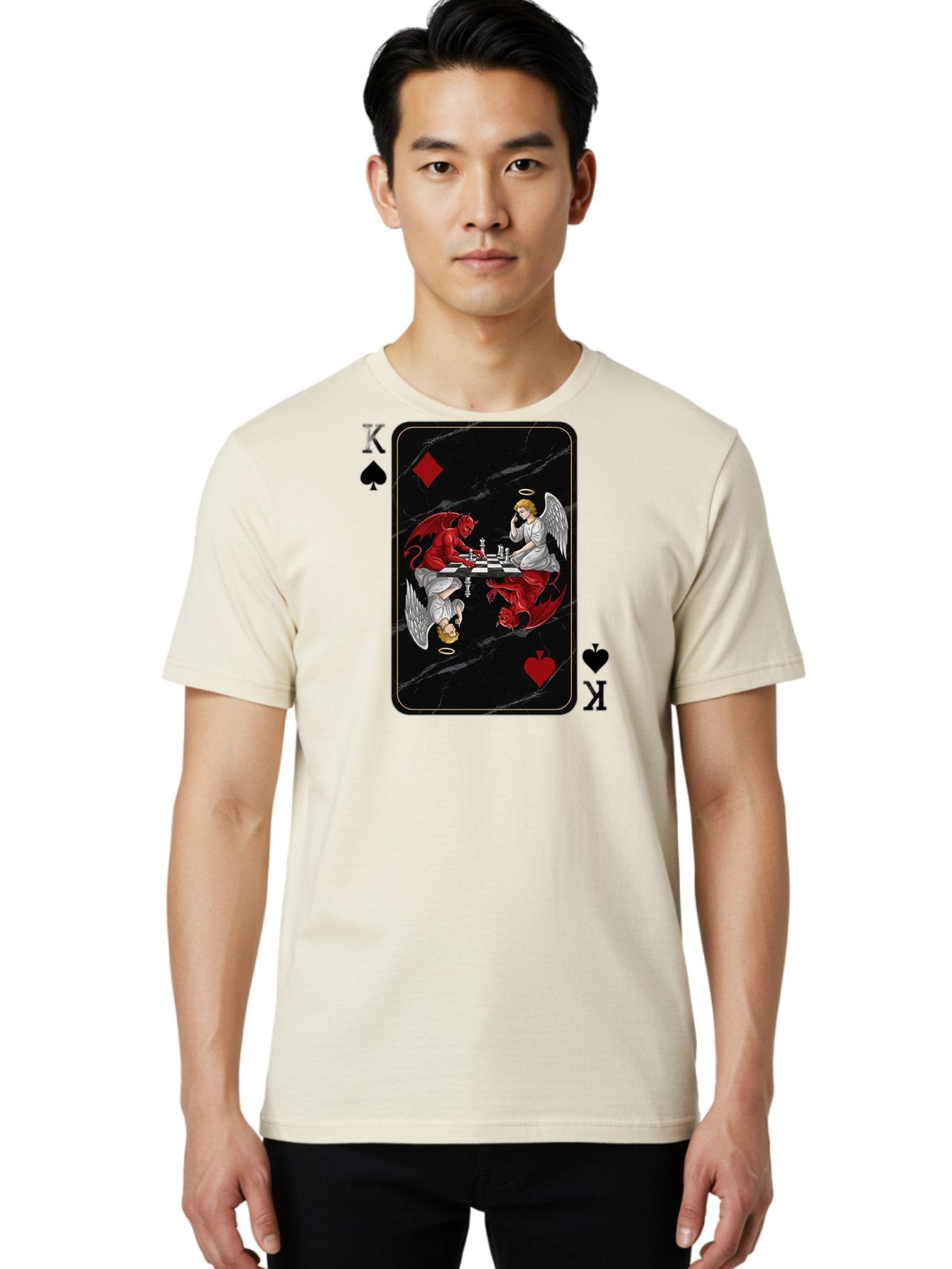 King-Of-Spades Men'S Graphic Tee, 100% Cotton, Comfortable Casual Summer Wear, Machine Washable, Vintage Camera, Old Camera, Antique Camera, Black Camera, Classic Photography, Photography Equipment, Nostalgic Device, Film Camera, Camera Art Bai079 21